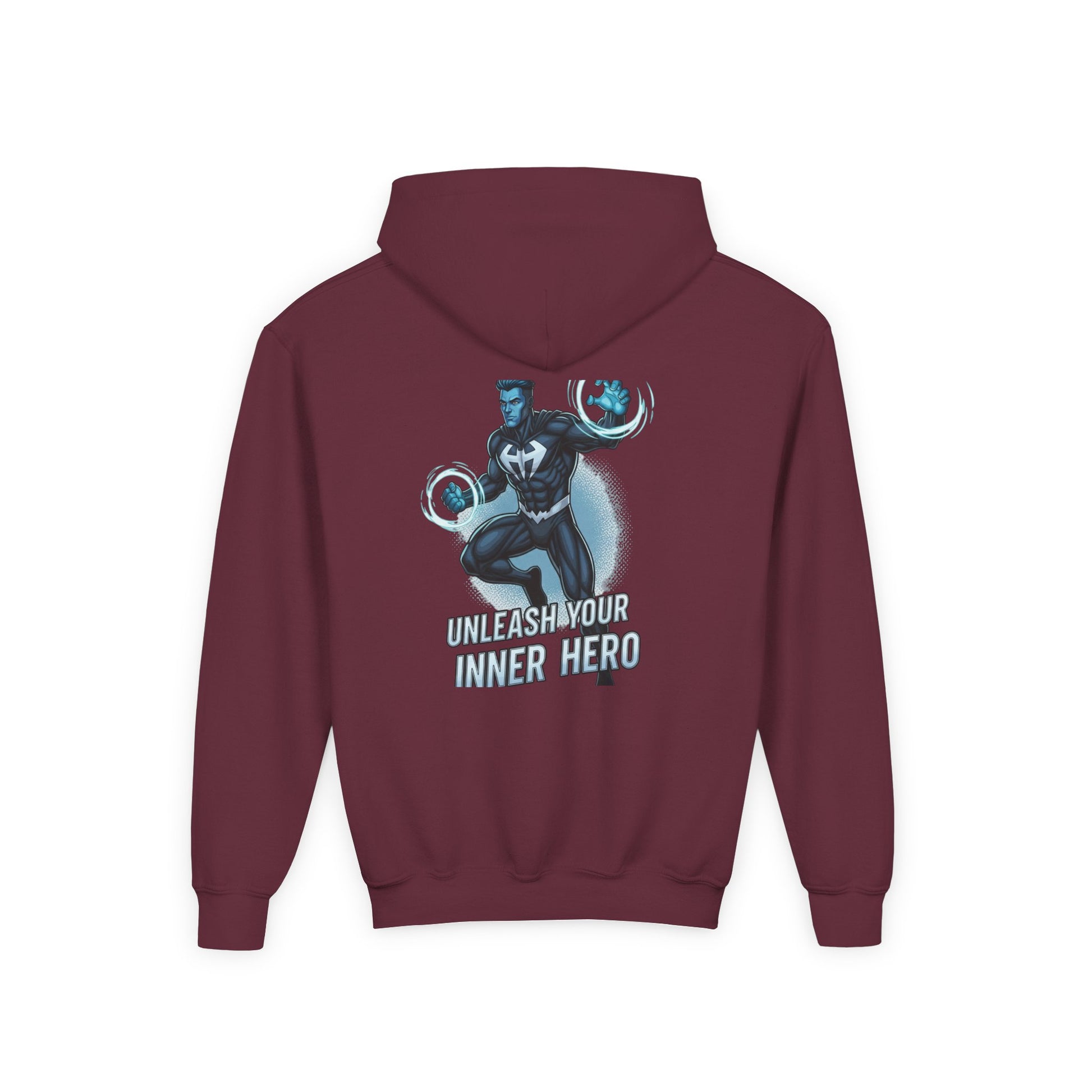 Copy of Superhero Youth Hoodie, Unleash Your Inner Hero Sweatshirt, Kids Gift, Birthday Present, Comic Character Apparel, Cool Hoodie, Cozy Wear