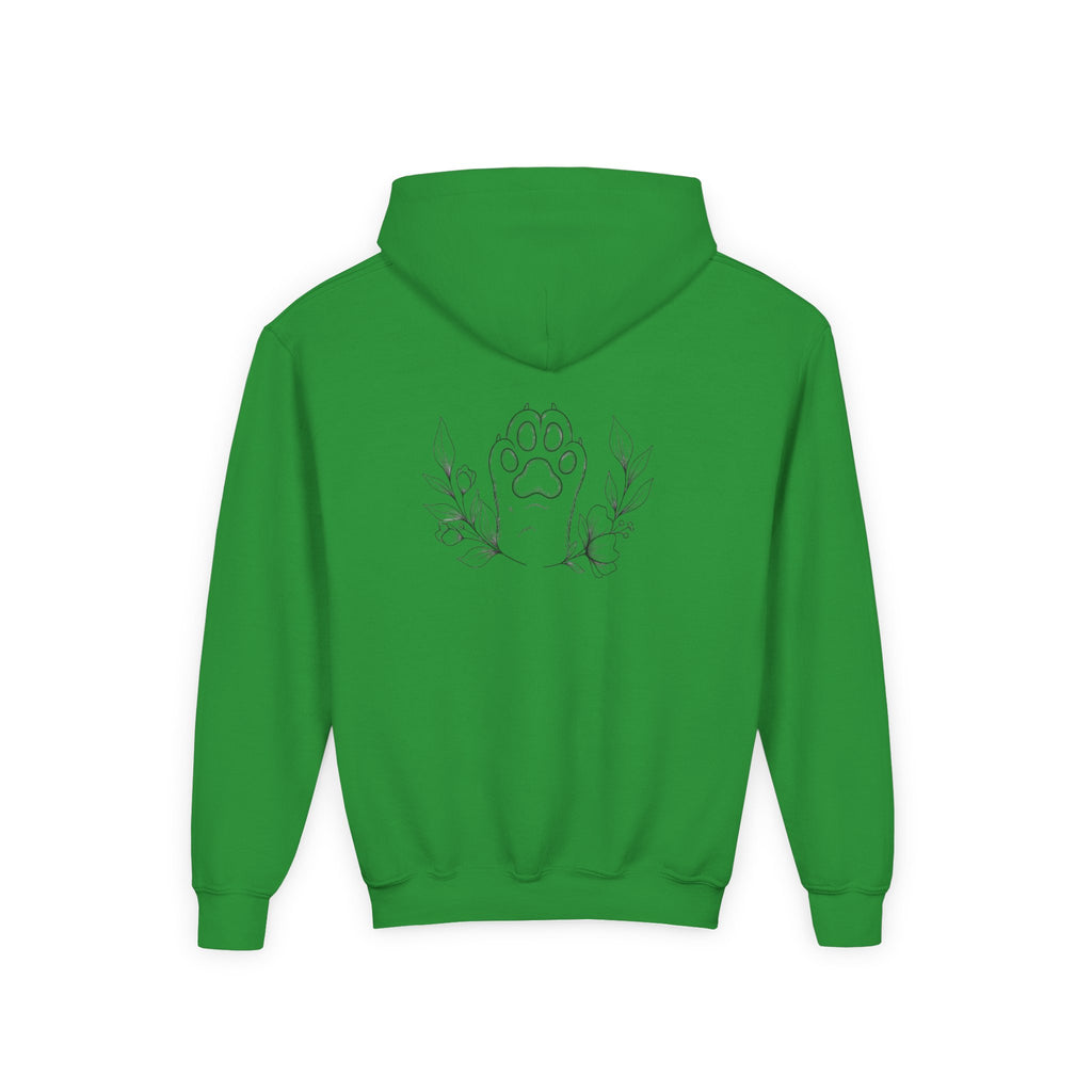 Unified Hands Youth Hoodie - Inspirational Sweatshirt, Gift for Teens, Cozy Lounge Wear, Unique Animal Lover Hoodie, Art-Inspired Apparel