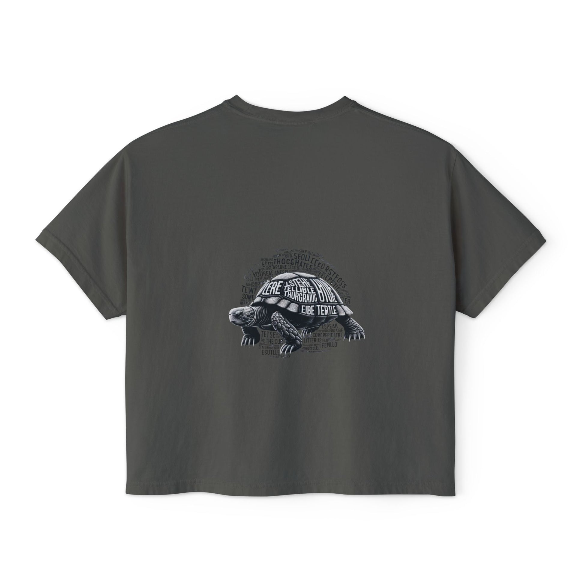 Fun Shell Yeah Women's Boxy Tee, Graphic Tee, Turtle Shirt, Animal Lover Gift, Casual Summer Top