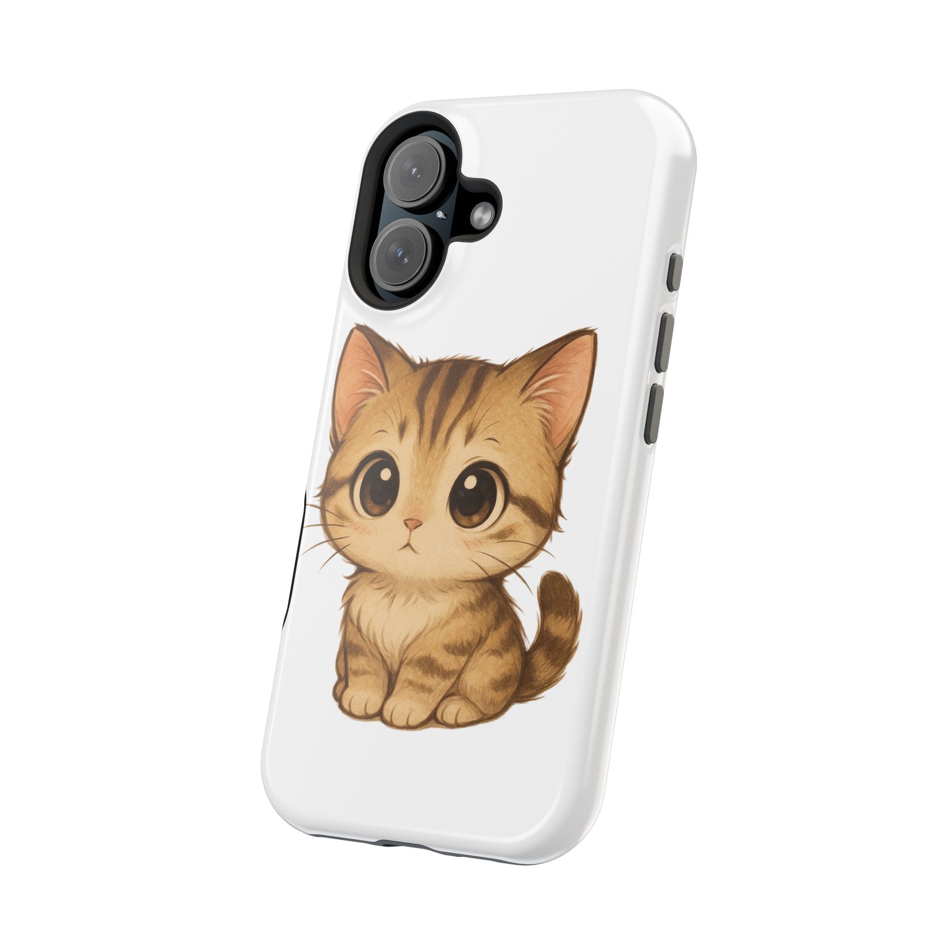 Cute Cat Magnetic iPhone 16 pro max Case – Kawaii Design for Cat Lovers, Unique Gifts for Pet Owners