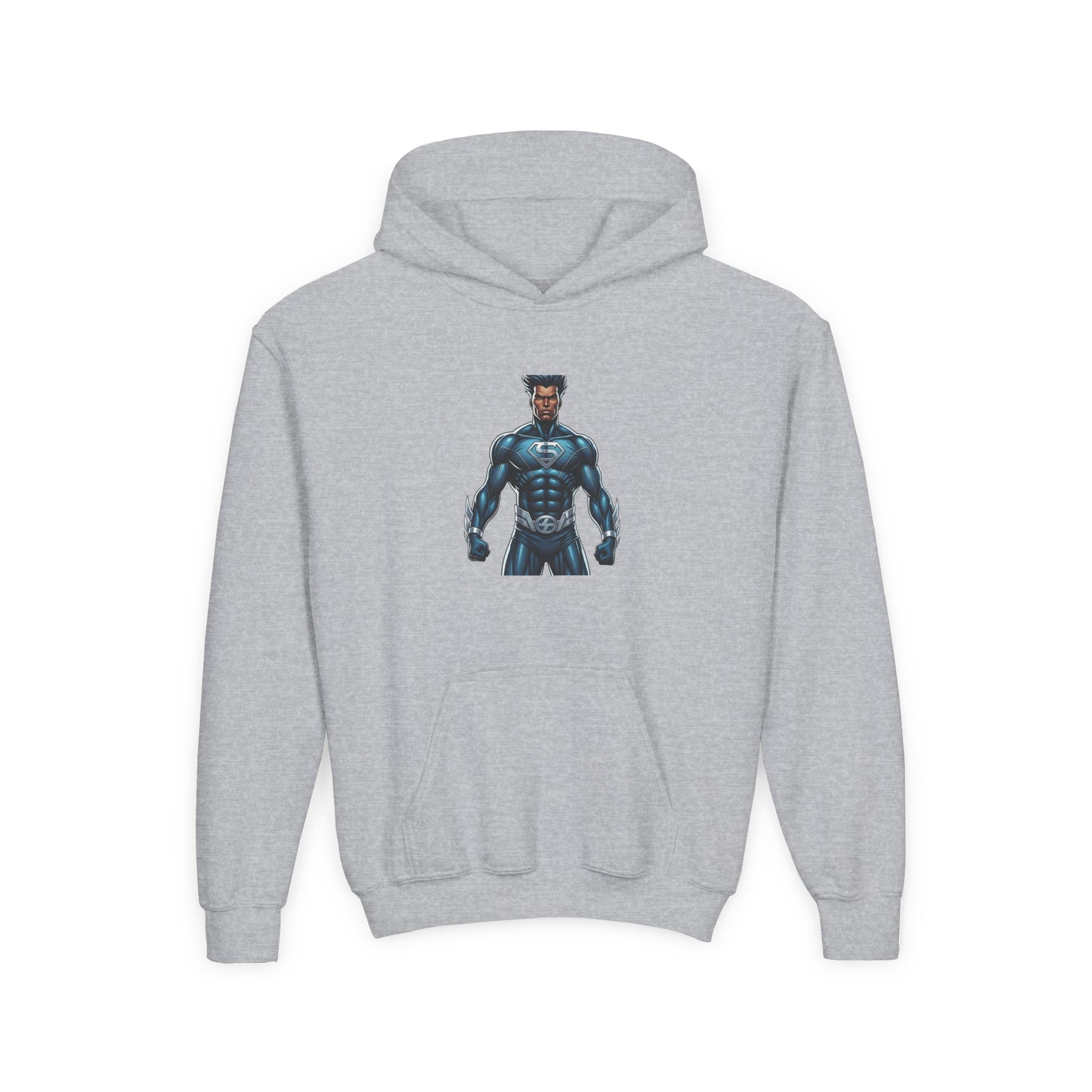 Superhero Youth Hoodie, Unleash Your Inner Hero Sweatshirt, Kids Gift, Birthday Present, Comic Character Apparel, Cool Hoodie, Cozy Wear