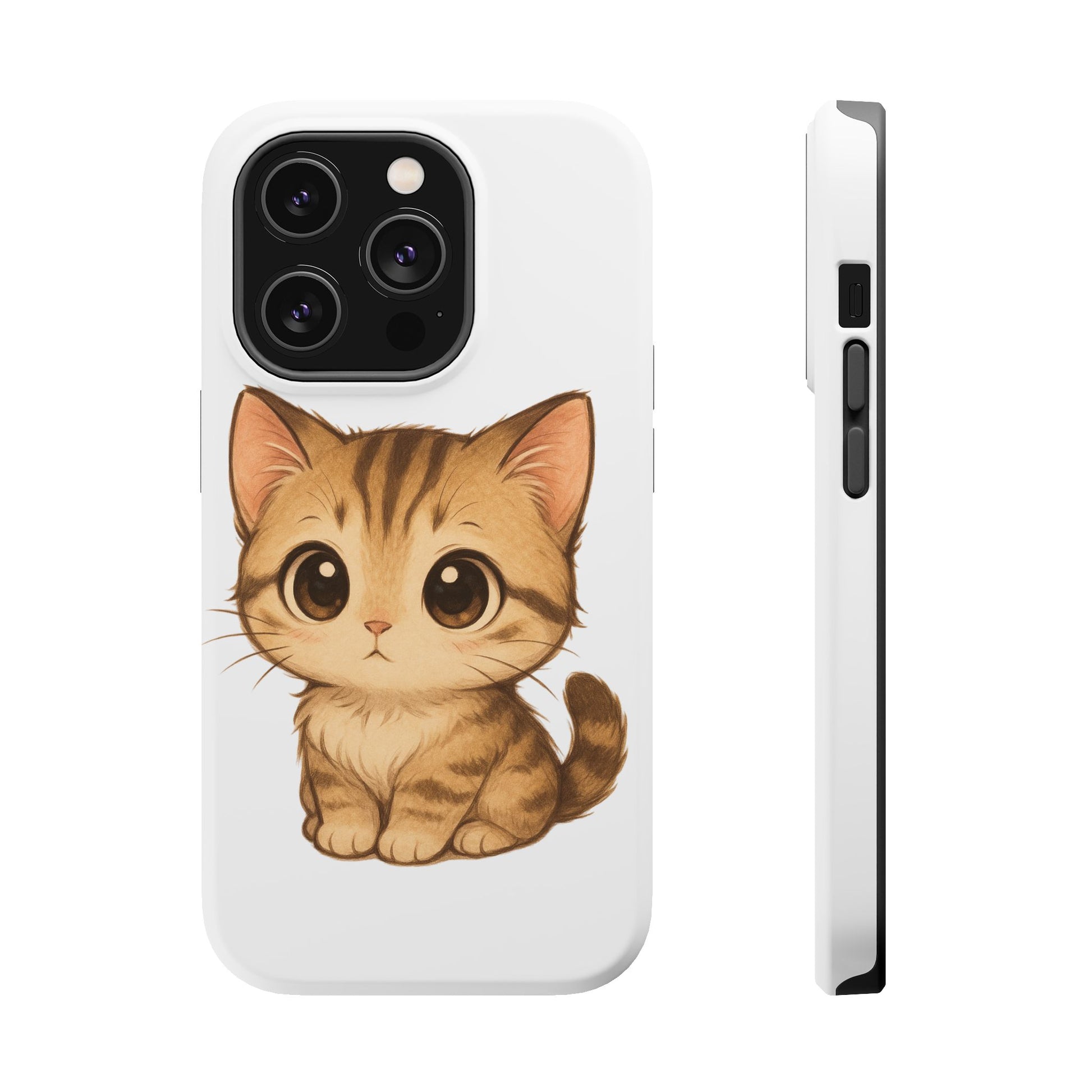 Cute Cat Magnetic iPhone 16 pro max Case – Kawaii Design for Cat Lovers, Unique Gifts for Pet Owners