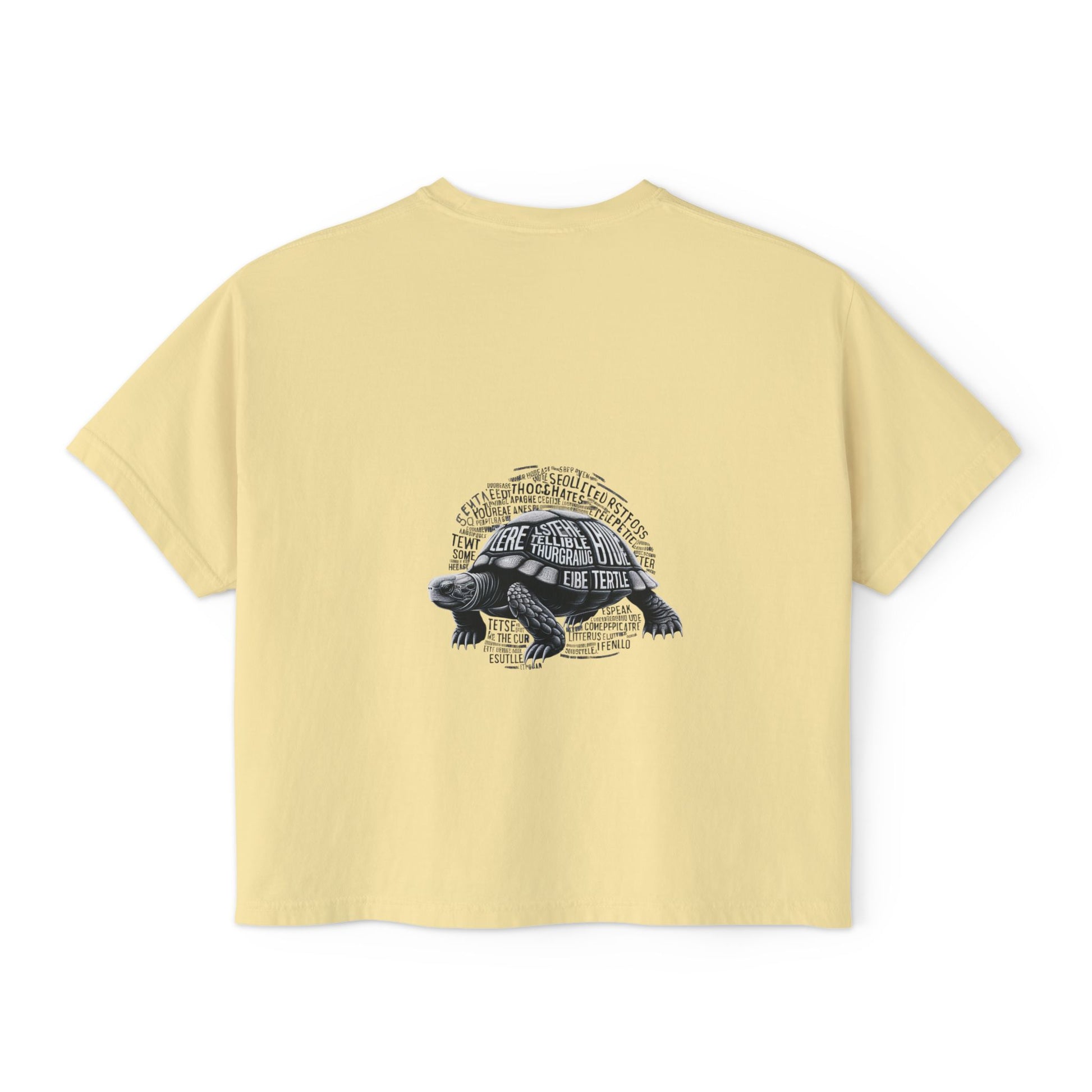 Fun Shell Yeah Women's Boxy Tee, Graphic Tee, Turtle Shirt, Animal Lover Gift, Casual Summer Top