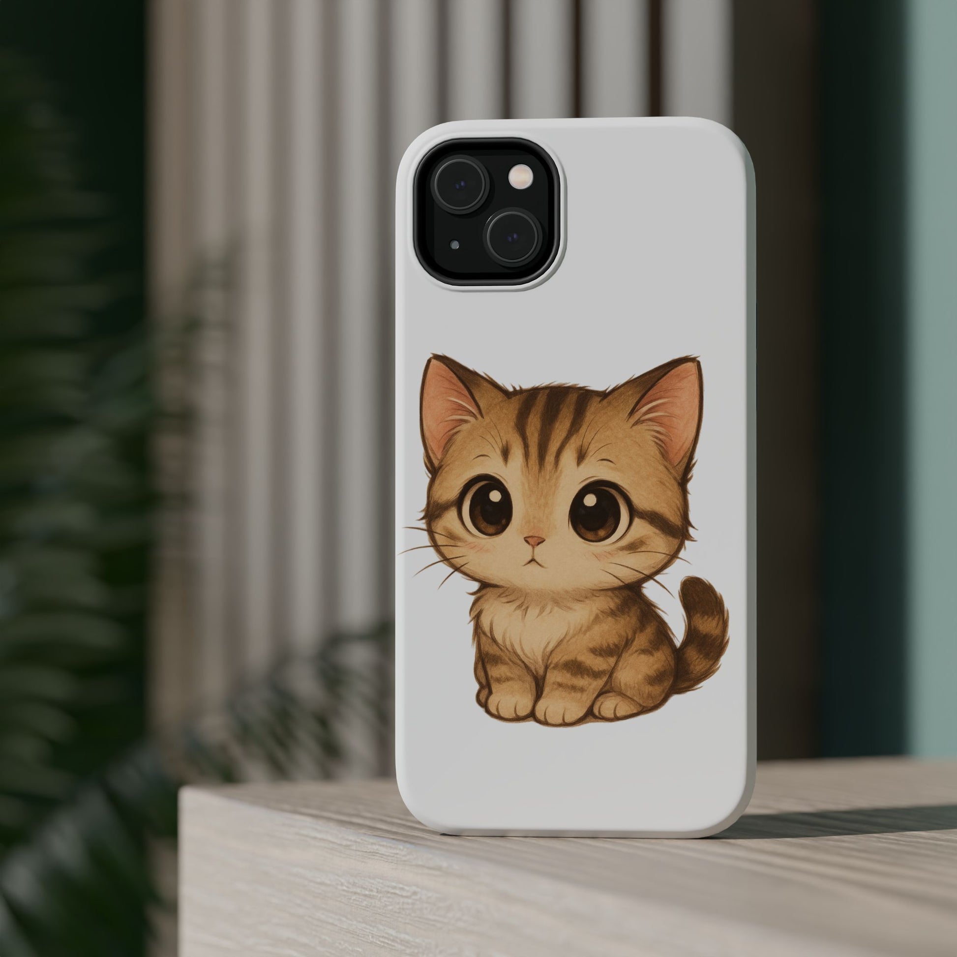 Cute Cat Magnetic iPhone 16 pro max Case – Kawaii Design for Cat Lovers, Unique Gifts for Pet Owners