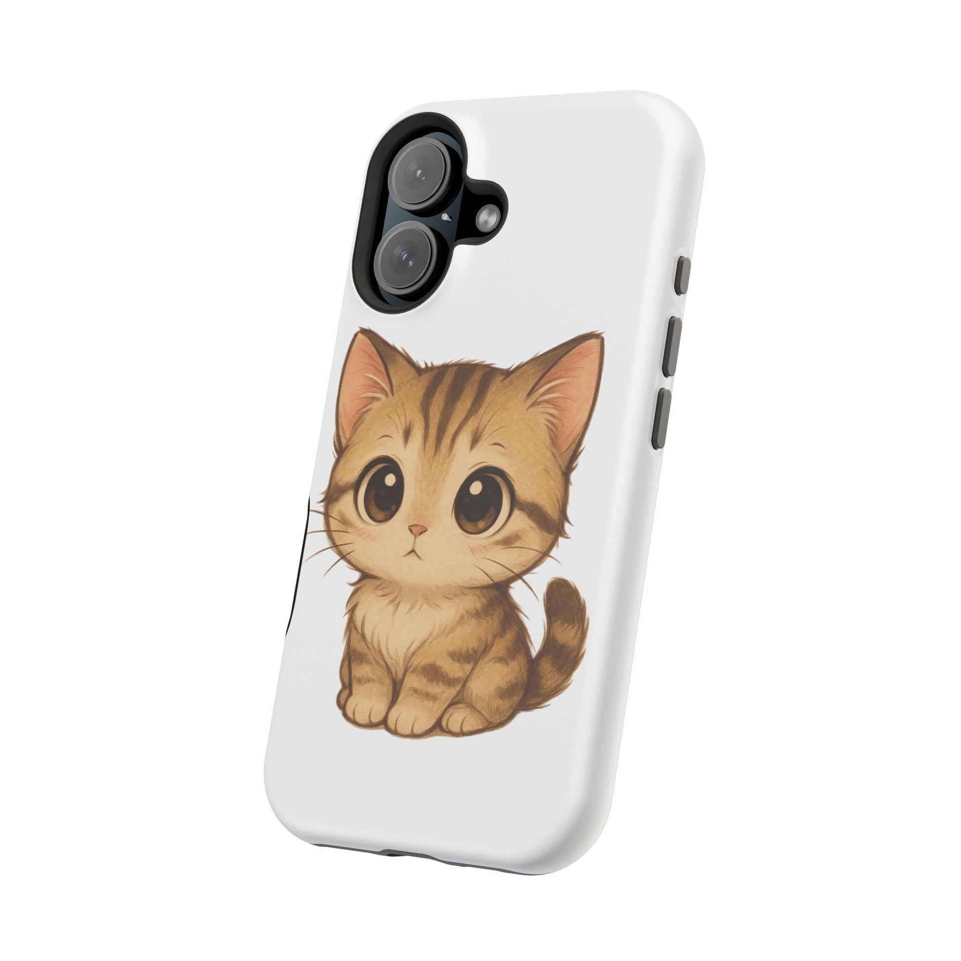 Cute Cat Magnetic iPhone 16 pro max Case – Kawaii Design for Cat Lovers, Unique Gifts for Pet Owners