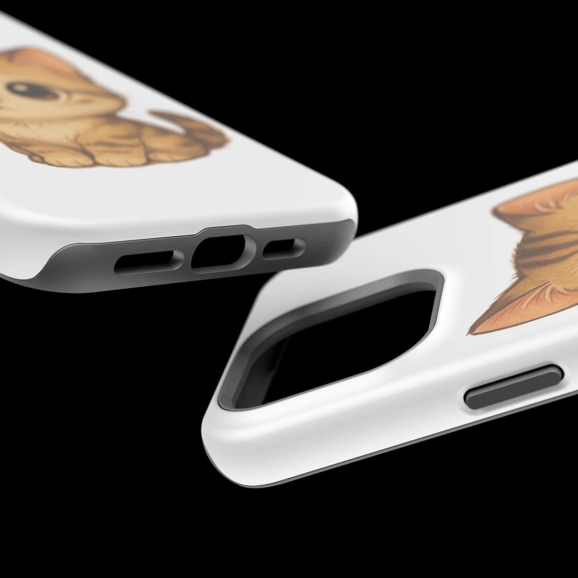 Cute Cat Magnetic iPhone 16 pro max Case – Kawaii Design for Cat Lovers, Unique Gifts for Pet Owners