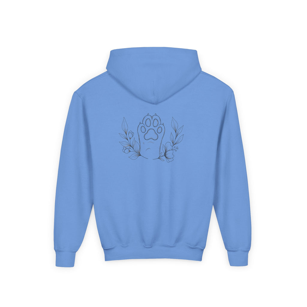 Unified Hands Youth Hoodie - Inspirational Sweatshirt, Gift for Teens, Cozy Lounge Wear, Unique Animal Lover Hoodie, Art-Inspired Apparel