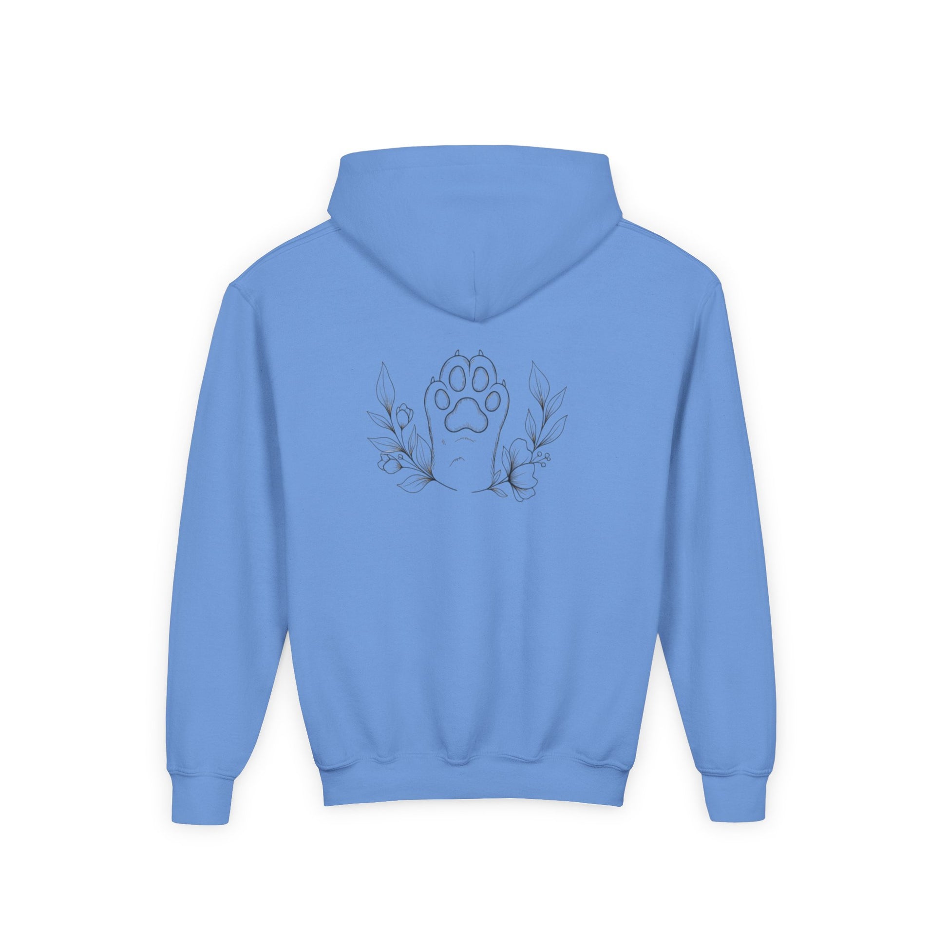 Unified Hands Youth Hoodie - Inspirational Sweatshirt, Gift for Teens, Cozy Lounge Wear, Unique Animal Lover Hoodie, Art-Inspired Apparel
