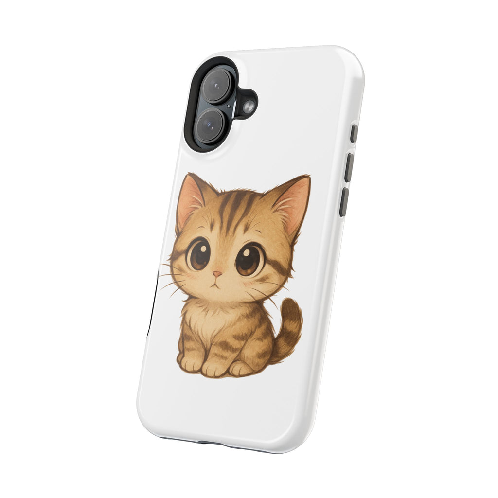 Cute Cat Magnetic iPhone 16 pro max Case – Kawaii Design for Cat Lovers, Unique Gifts for Pet Owners