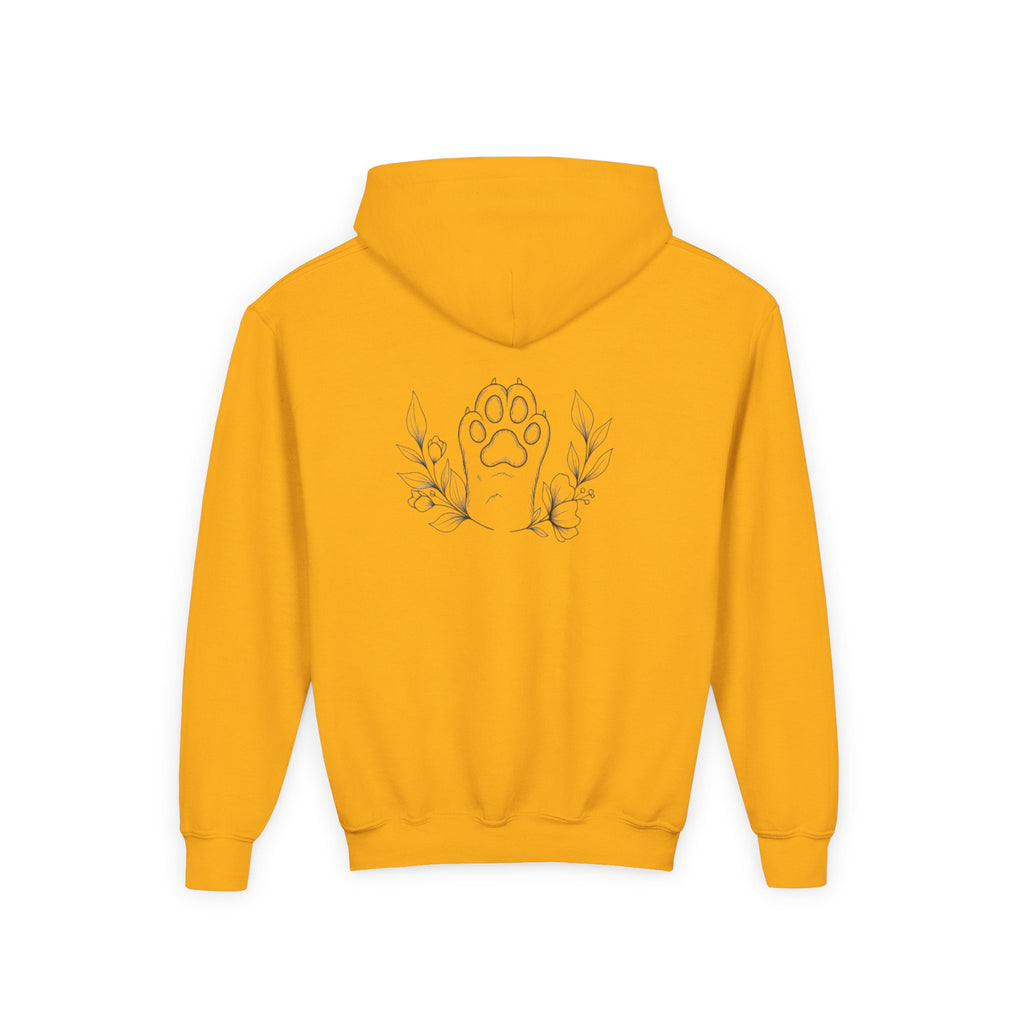 Unified Hands Youth Hoodie - Inspirational Sweatshirt, Gift for Teens, Cozy Lounge Wear, Unique Animal Lover Hoodie, Art-Inspired Apparel