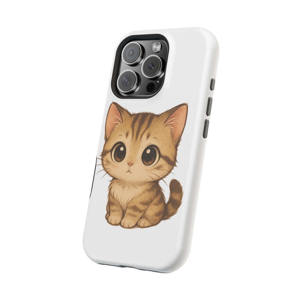 Cute Cat Magnetic iPhone 16 pro max Case – Kawaii Design for Cat Lovers, Unique Gifts for Pet Owners