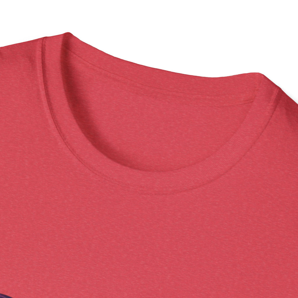 Colorful Cat Graphic Tee, Pet Lover Gift, Softstyle T-Shirt, Cat Mom Shirt, Cute Cat Art Top, Unique Animal T-Shirt