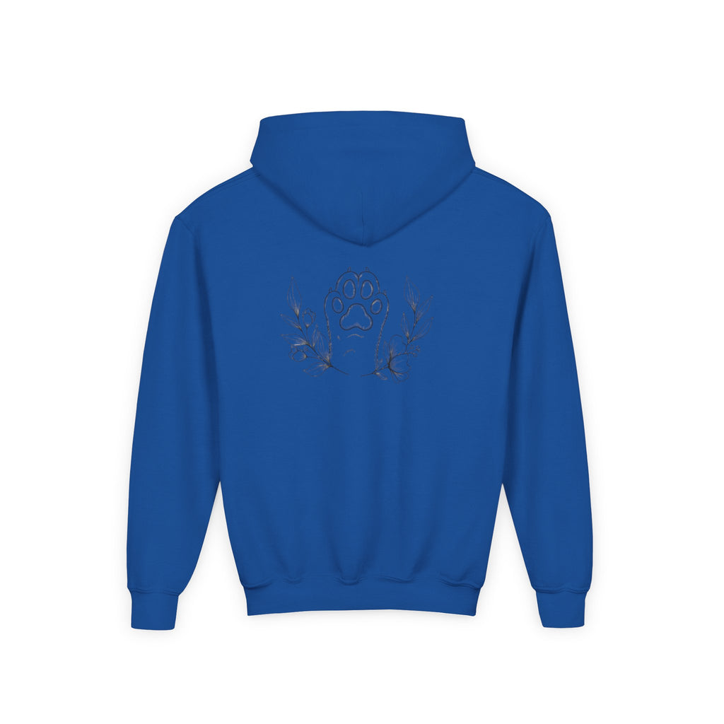 Unified Hands Youth Hoodie - Inspirational Sweatshirt, Gift for Teens, Cozy Lounge Wear, Unique Animal Lover Hoodie, Art-Inspired Apparel