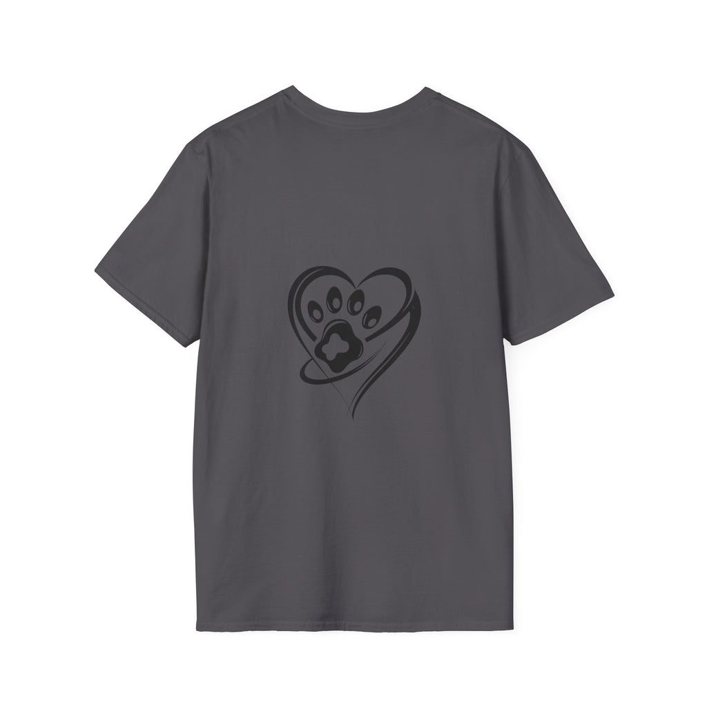 Colorful Cat Graphic Tee, Pet Lover Gift, Softstyle T-Shirt, Cat Mom Shirt, Cute Cat Art Top, Unique Animal T-Shirt