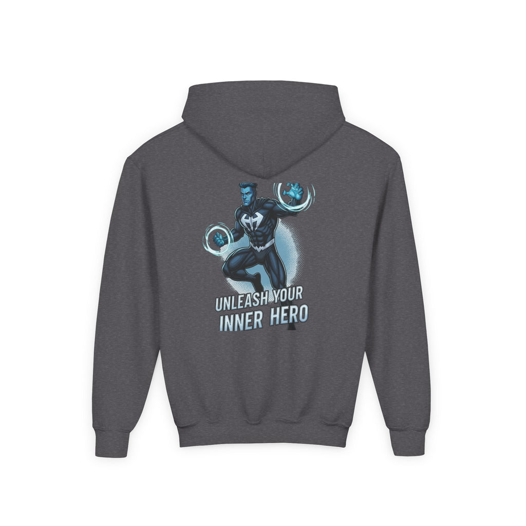 Copy of Superhero Youth Hoodie, Unleash Your Inner Hero Sweatshirt, Kids Gift, Birthday Present, Comic Character Apparel, Cool Hoodie, Cozy Wear