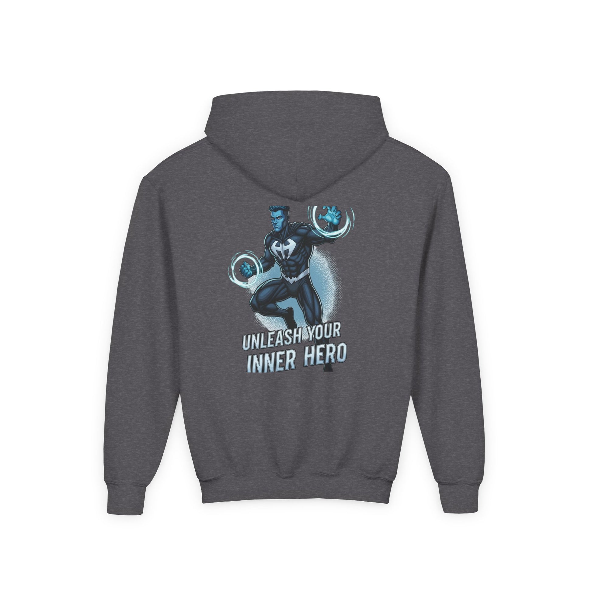 Copy of Superhero Youth Hoodie, Unleash Your Inner Hero Sweatshirt, Kids Gift, Birthday Present, Comic Character Apparel, Cool Hoodie, Cozy Wear
