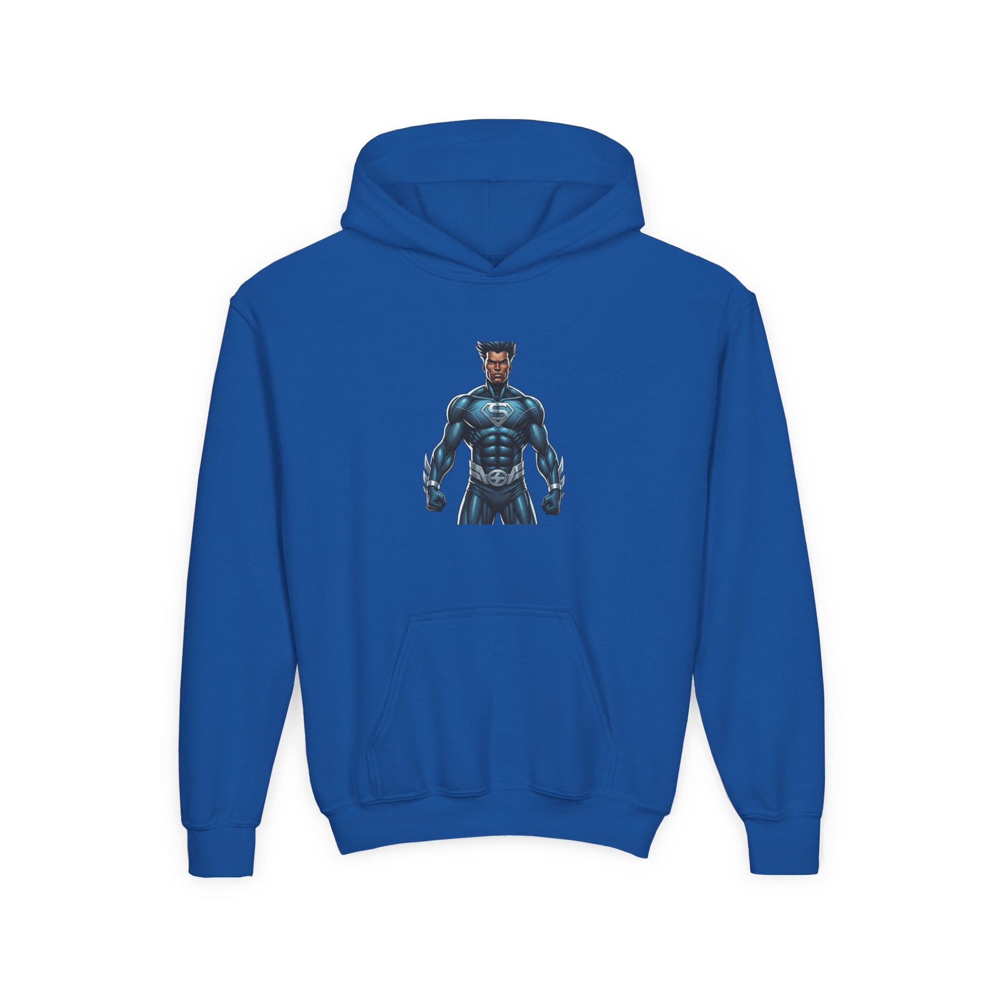 Superhero Youth Hoodie, Unleash Your Inner Hero Sweatshirt, Kids Gift, Birthday Present, Comic Character Apparel, Cool Hoodie, Cozy Wear