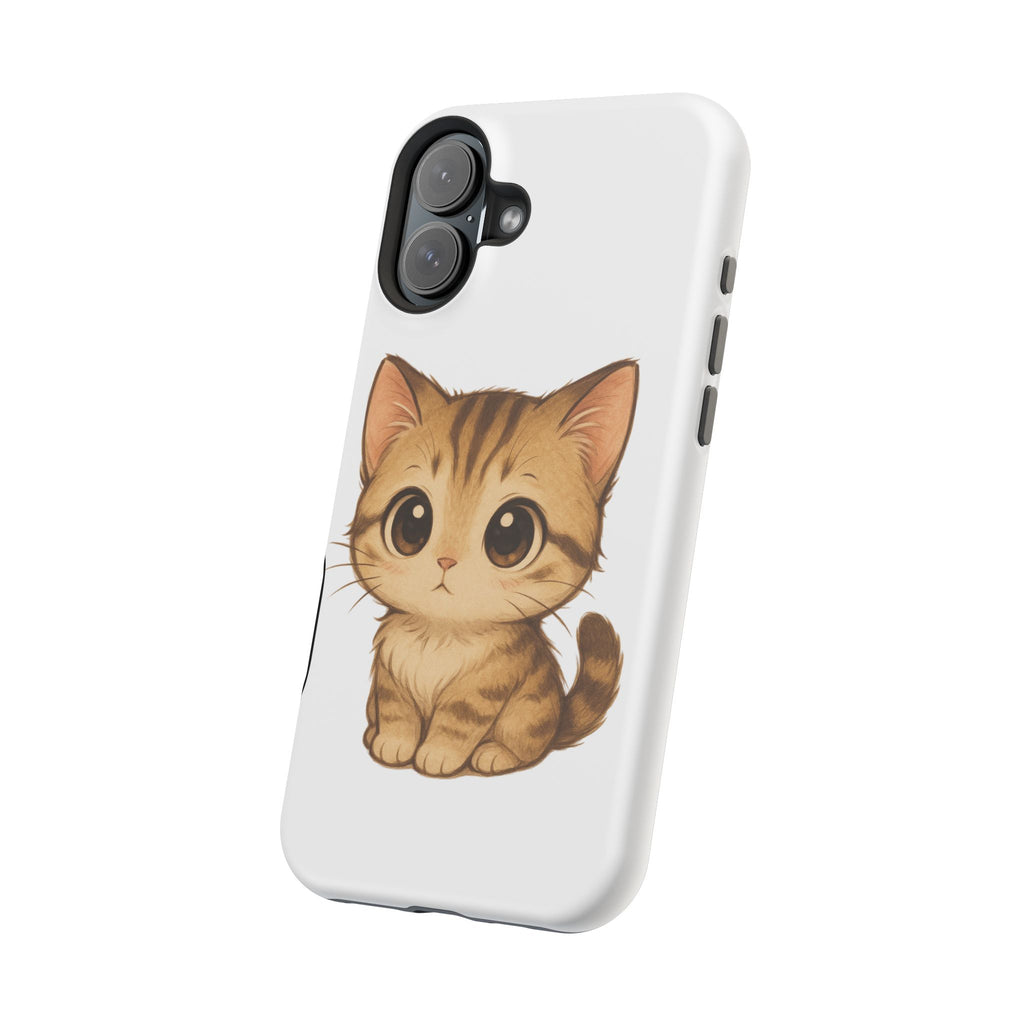 Cute Cat Magnetic iPhone 16 pro max Case – Kawaii Design for Cat Lovers, Unique Gifts for Pet Owners