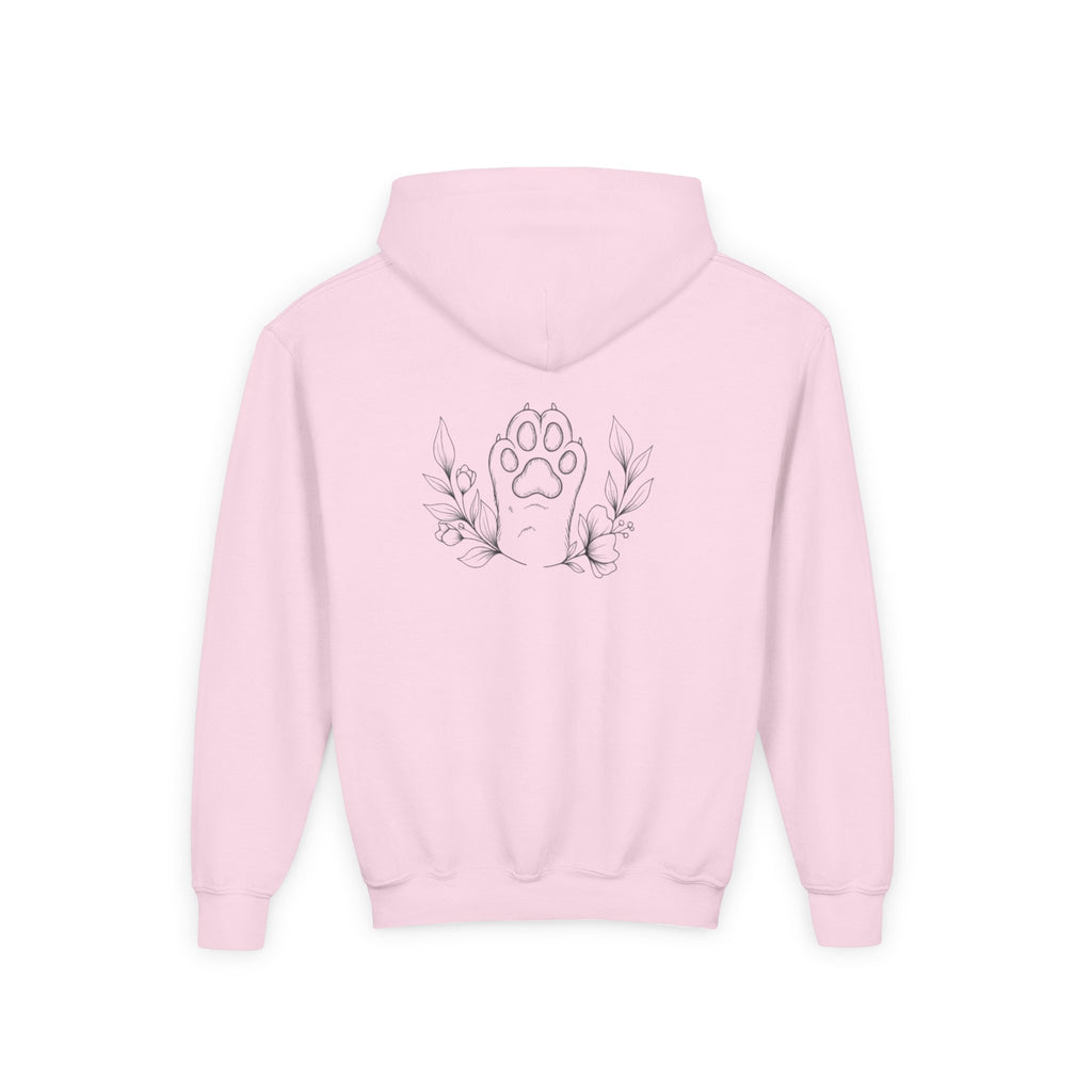 Unified Hands Youth Hoodie - Inspirational Sweatshirt, Gift for Teens, Cozy Lounge Wear, Unique Animal Lover Hoodie, Art-Inspired Apparel