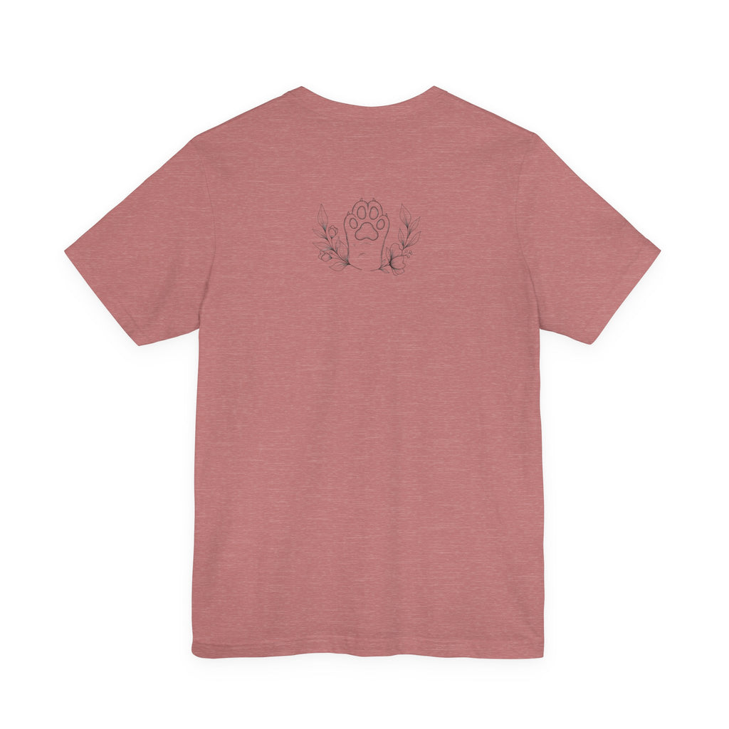 Cat Lover's Inspirational Tee | Life Happens, Own a Cat | Pet Gift, Animal Shirt, Cute Graphic Tee, Cat Mom, Cat Dad