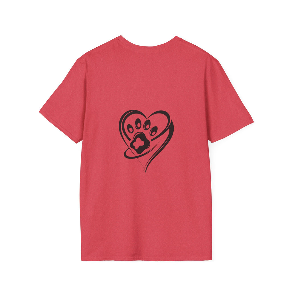 Colorful Cat Graphic Tee, Pet Lover Gift, Softstyle T-Shirt, Cat Mom Shirt, Cute Cat Art Top, Unique Animal T-Shirt