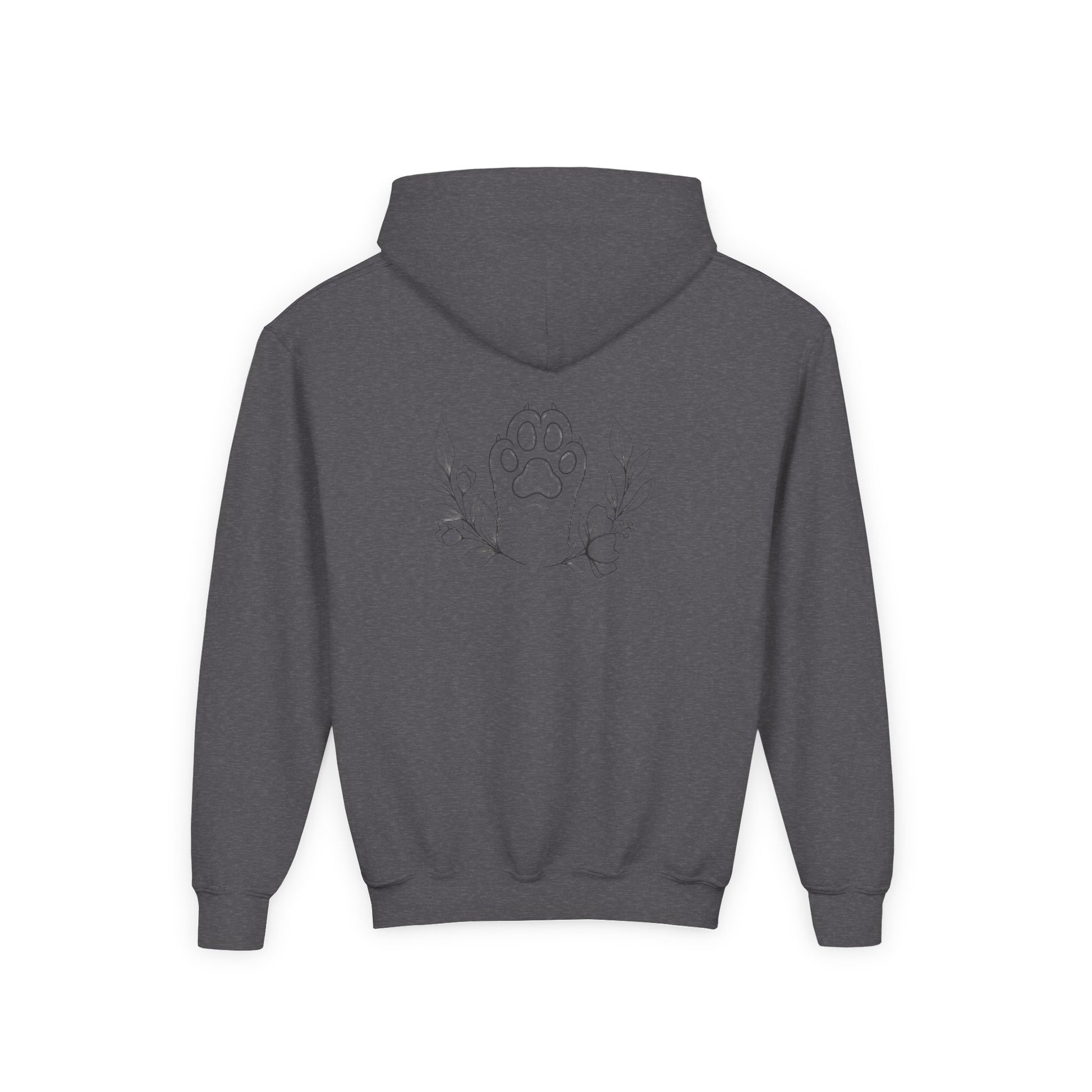 Unified Hands Youth Hoodie - Inspirational Sweatshirt, Gift for Teens, Cozy Lounge Wear, Unique Animal Lover Hoodie, Art-Inspired Apparel