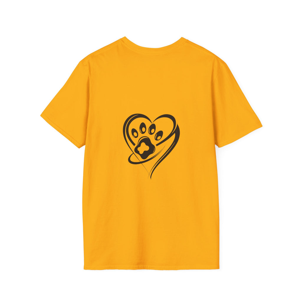 Colorful Cat Graphic Tee, Pet Lover Gift, Softstyle T-Shirt, Cat Mom Shirt, Cute Cat Art Top, Unique Animal T-Shirt