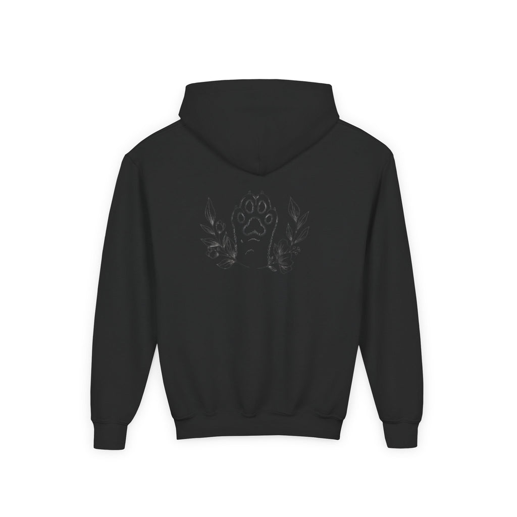 Unified Hands Youth Hoodie - Inspirational Sweatshirt, Gift for Teens, Cozy Lounge Wear, Unique Animal Lover Hoodie, Art-Inspired Apparel