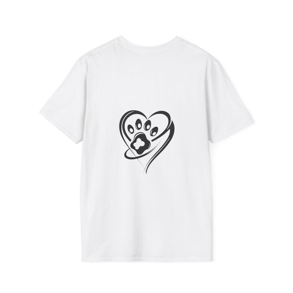 Colorful Cat Graphic Tee, Pet Lover Gift, Softstyle T-Shirt, Cat Mom Shirt, Cute Cat Art Top, Unique Animal T-Shirt