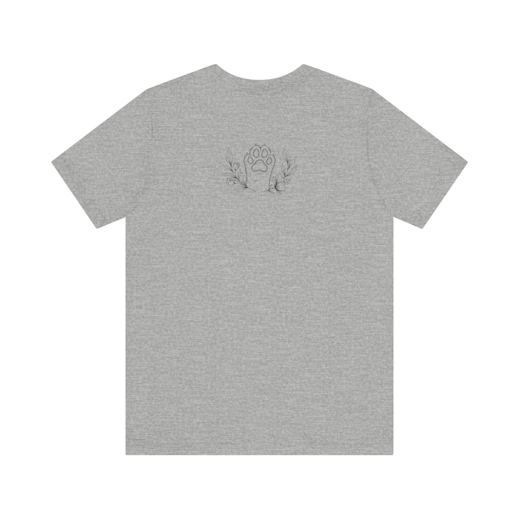 Cat Lover's Inspirational Tee | Life Happens, Own a Cat | Pet Gift, Animal Shirt, Cute Graphic Tee, Cat Mom, Cat Dad