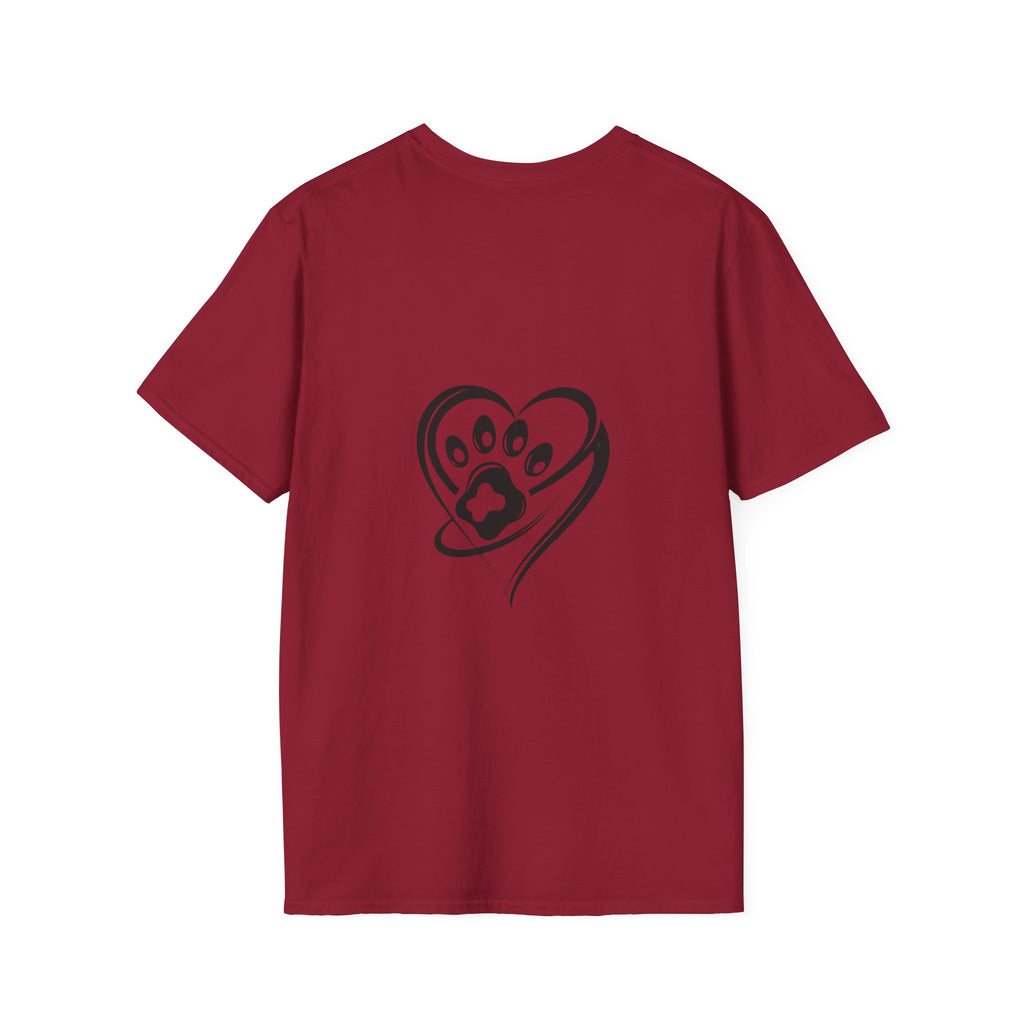 Colorful Cat Graphic Tee, Pet Lover Gift, Softstyle T-Shirt, Cat Mom Shirt, Cute Cat Art Top, Unique Animal T-Shirt