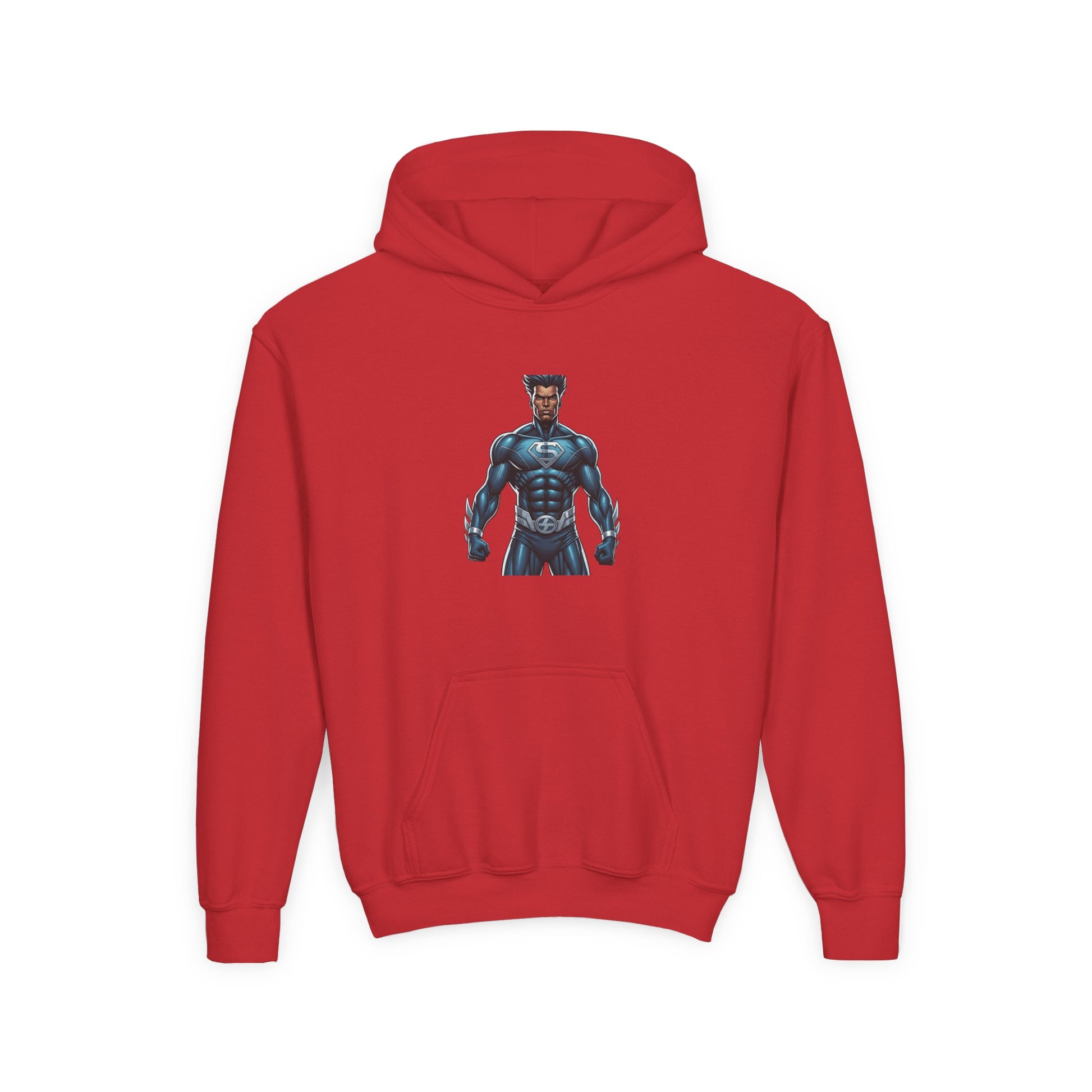Superhero Youth Hoodie, Unleash Your Inner Hero Sweatshirt, Kids Gift, Birthday Present, Comic Character Apparel, Cool Hoodie, Cozy Wear