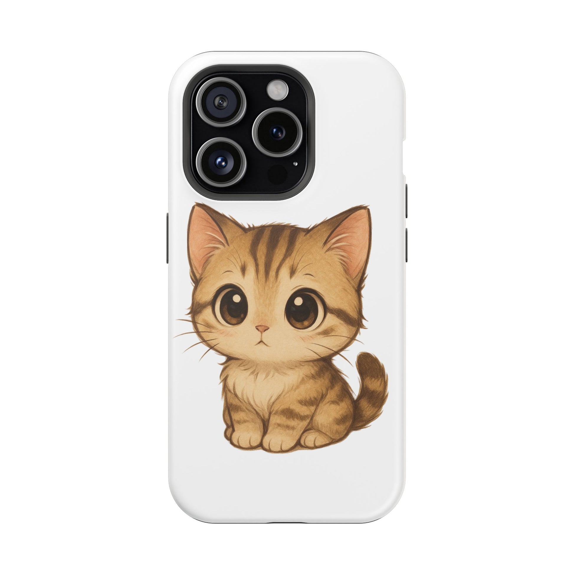 Cute Cat Magnetic iPhone 16 pro max Case – Kawaii Design for Cat Lovers, Unique Gifts for Pet Owners