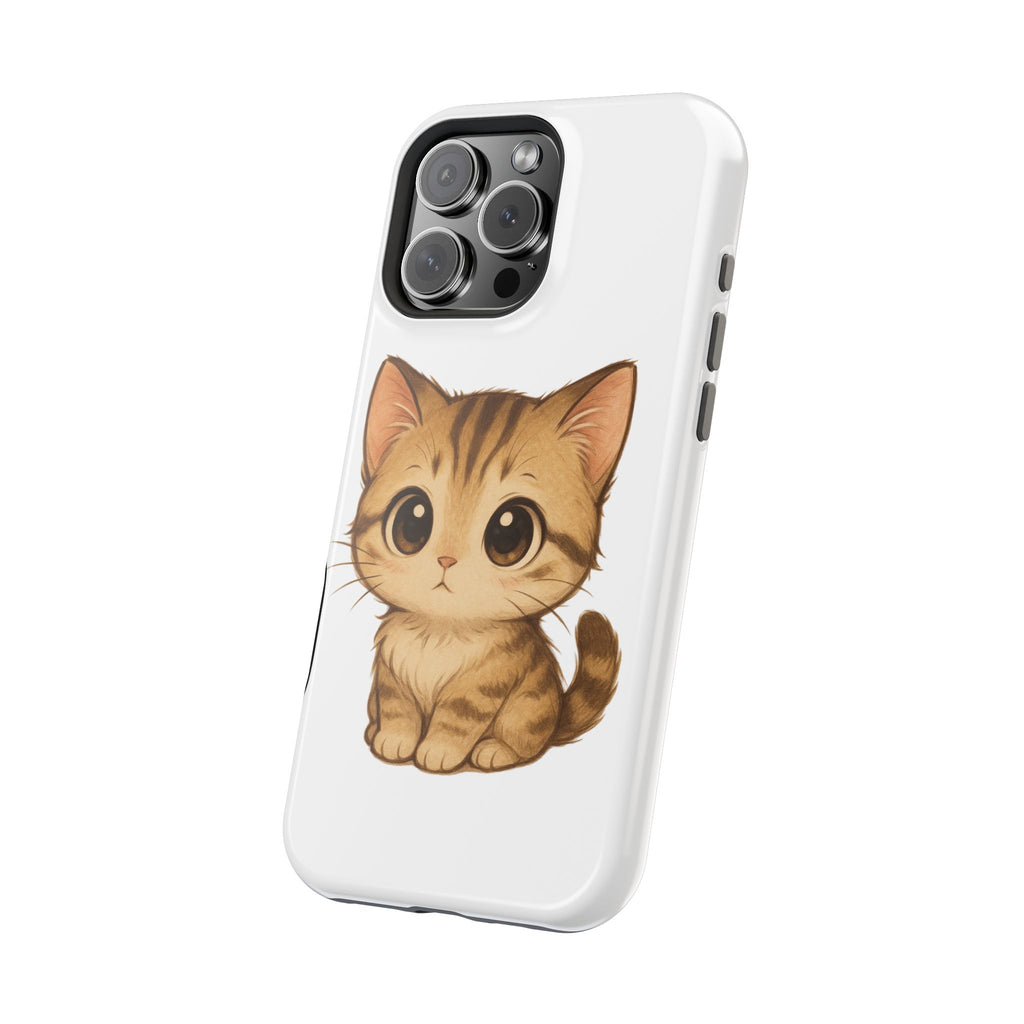 Cute Cat Magnetic iPhone 16 pro max Case – Kawaii Design for Cat Lovers, Unique Gifts for Pet Owners