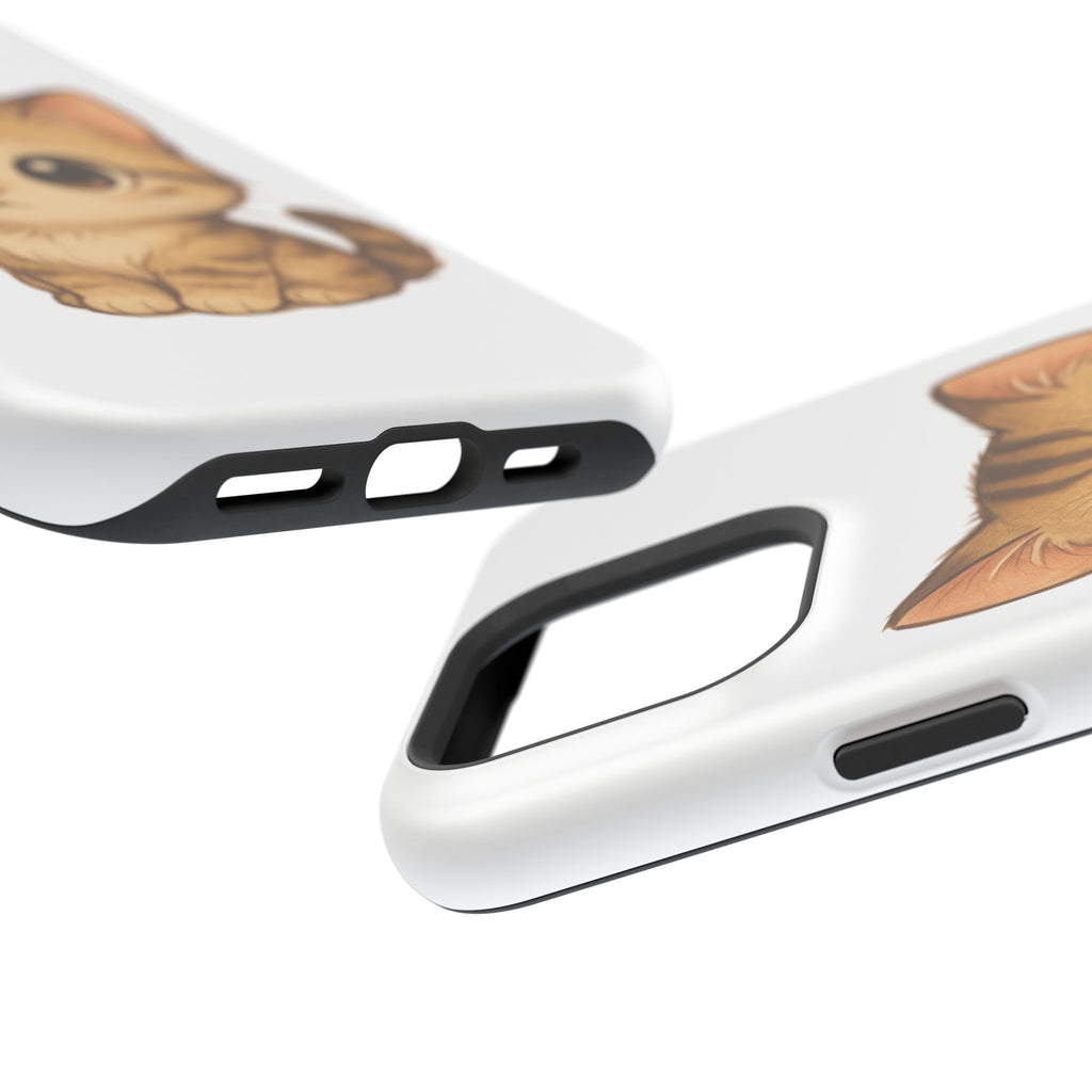 Cute Cat Magnetic iPhone 16 pro max Case – Kawaii Design for Cat Lovers, Unique Gifts for Pet Owners