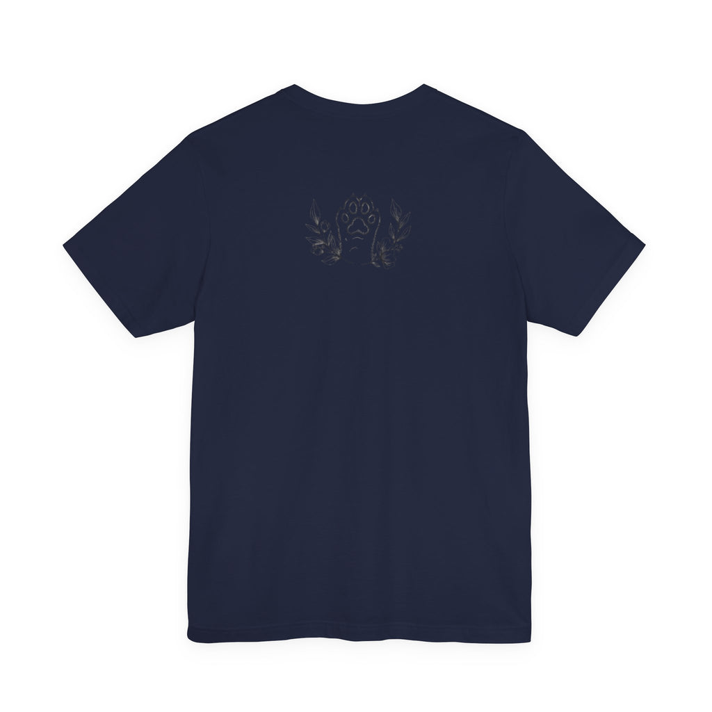 Cat Lover's Inspirational Tee | Life Happens, Own a Cat | Pet Gift, Animal Shirt, Cute Graphic Tee, Cat Mom, Cat Dad