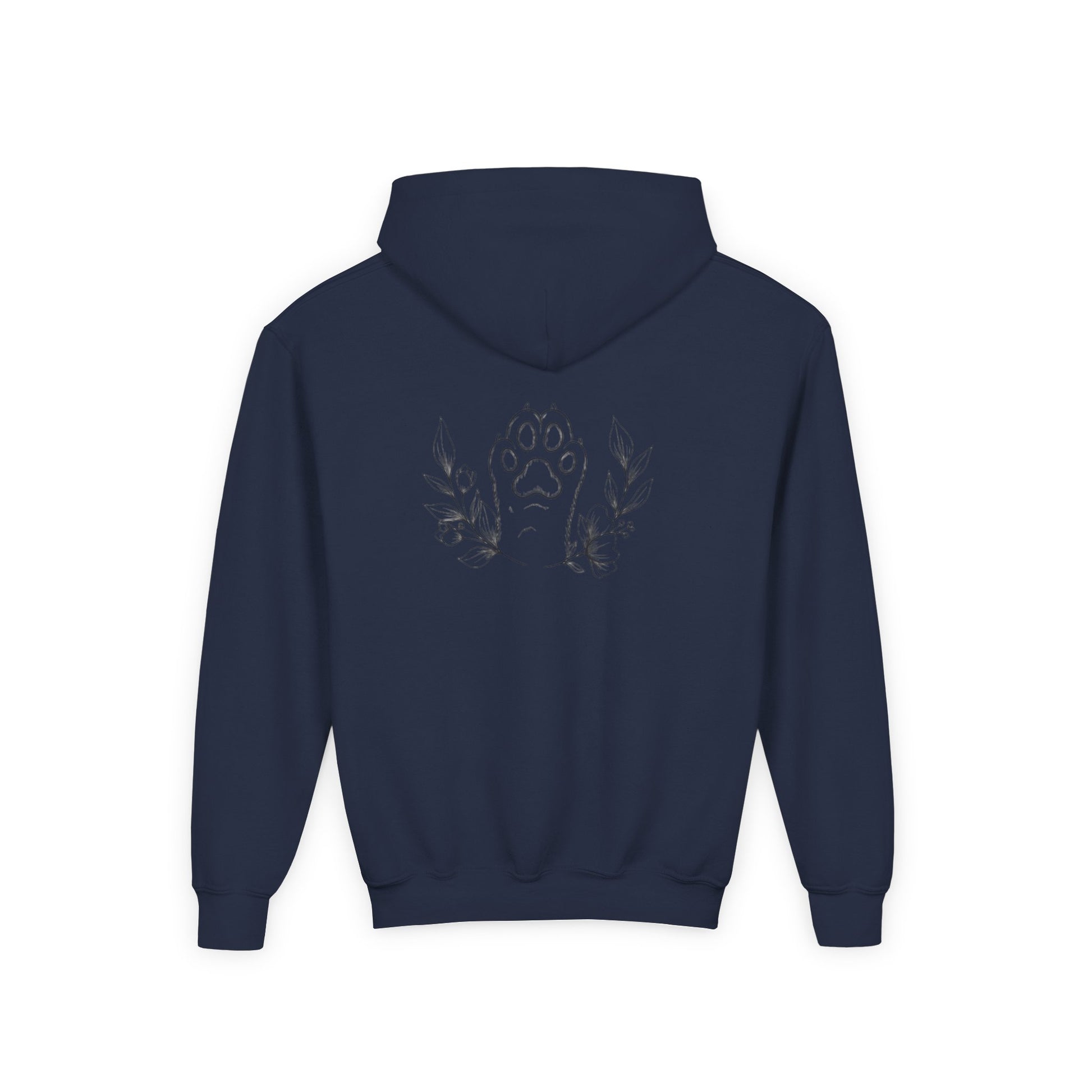 Unified Hands Youth Hoodie - Inspirational Sweatshirt, Gift for Teens, Cozy Lounge Wear, Unique Animal Lover Hoodie, Art-Inspired Apparel