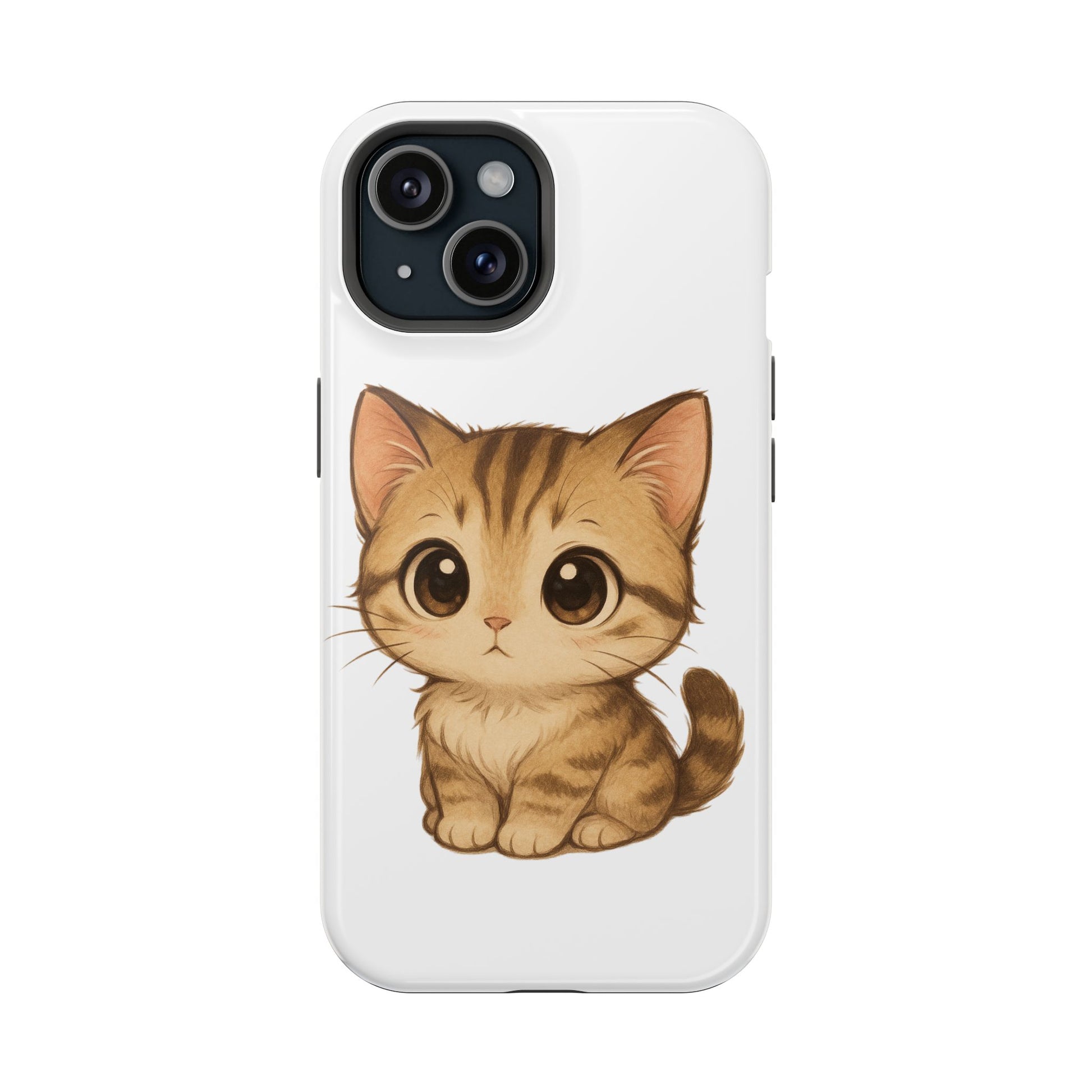 Cute Cat Magnetic iPhone 16 pro max Case – Kawaii Design for Cat Lovers, Unique Gifts for Pet Owners