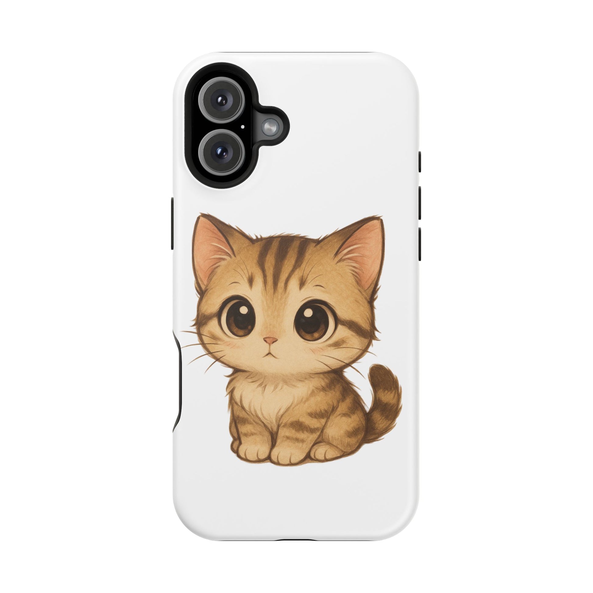 Cute Cat Magnetic iPhone 16 pro max Case – Kawaii Design for Cat Lovers, Unique Gifts for Pet Owners