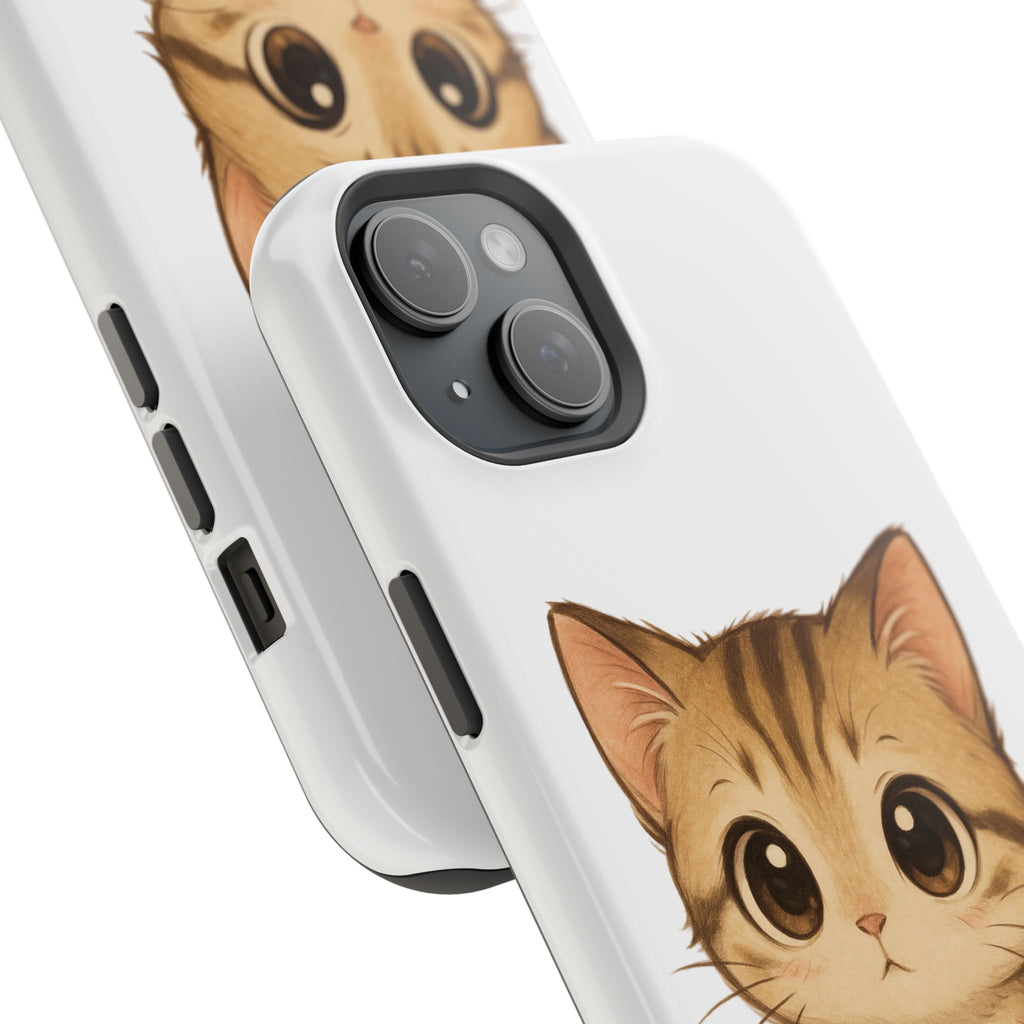 Cute Cat Magnetic iPhone 16 pro max Case – Kawaii Design for Cat Lovers, Unique Gifts for Pet Owners