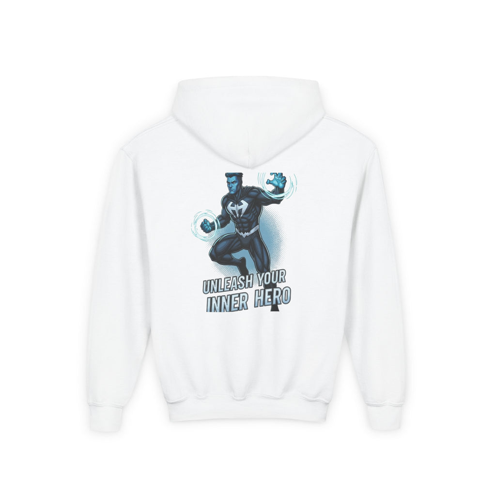 Copy of Superhero Youth Hoodie, Unleash Your Inner Hero Sweatshirt, Kids Gift, Birthday Present, Comic Character Apparel, Cool Hoodie, Cozy Wear