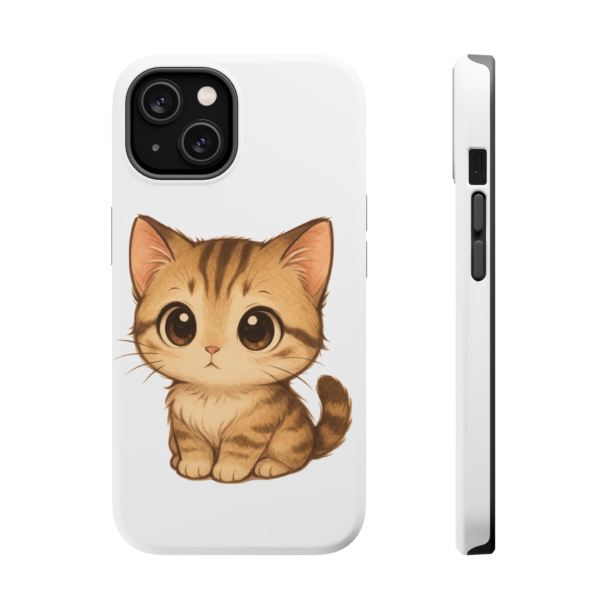 Cute Cat Magnetic iPhone 16 pro max Case – Kawaii Design for Cat Lovers, Unique Gifts for Pet Owners