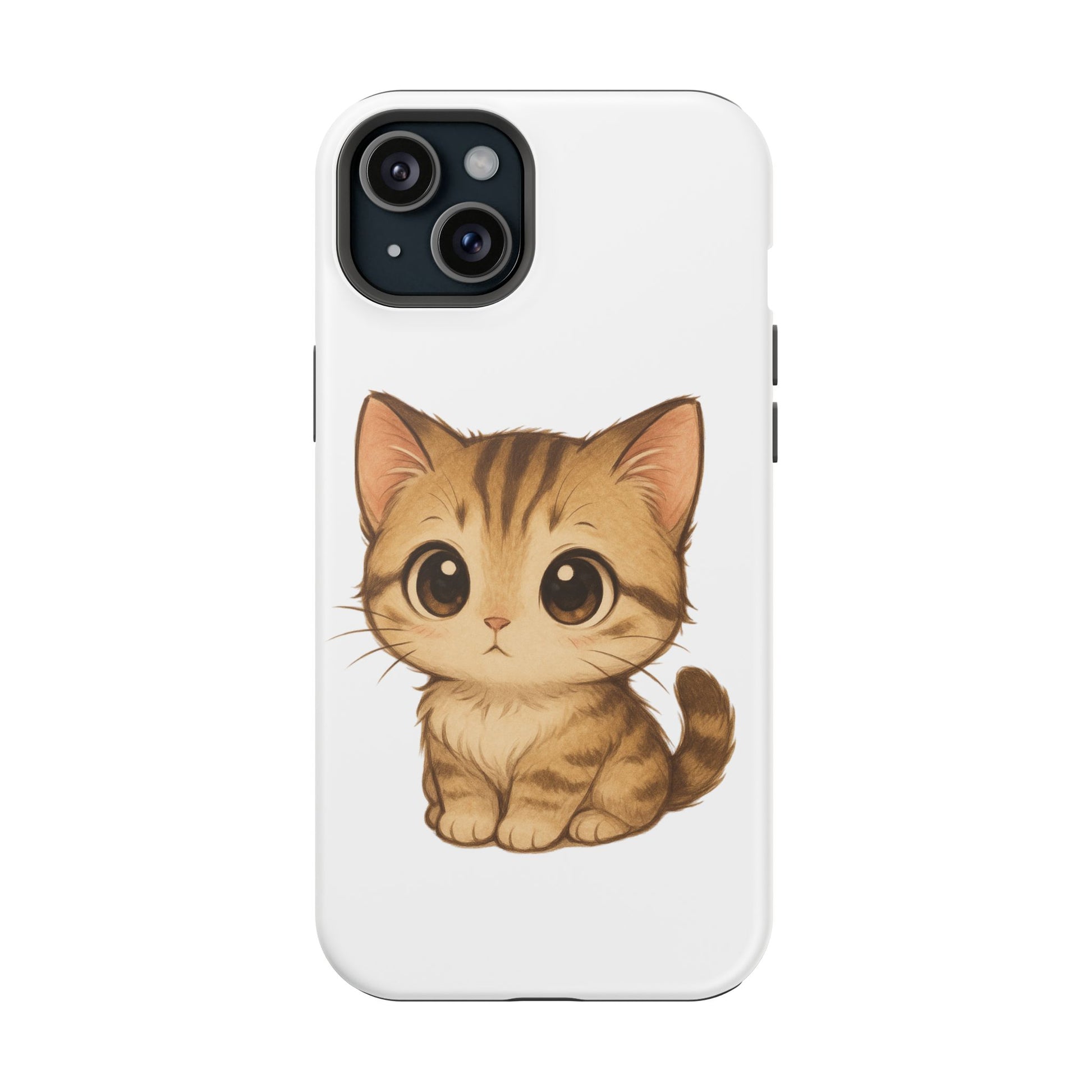 Cute Cat Magnetic iPhone 16 pro max Case – Kawaii Design for Cat Lovers, Unique Gifts for Pet Owners