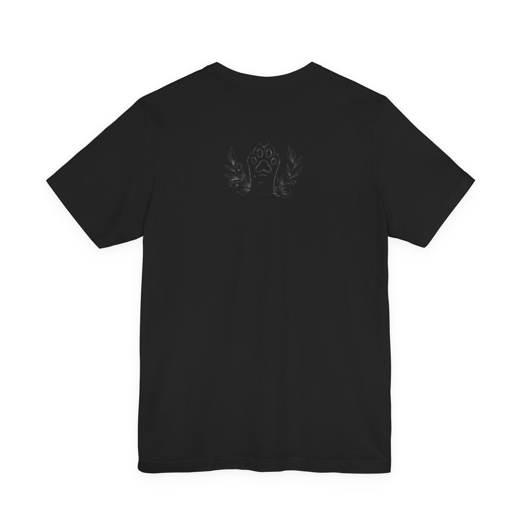 Cat Lover's Inspirational Tee | Life Happens, Own a Cat | Pet Gift, Animal Shirt, Cute Graphic Tee, Cat Mom, Cat Dad