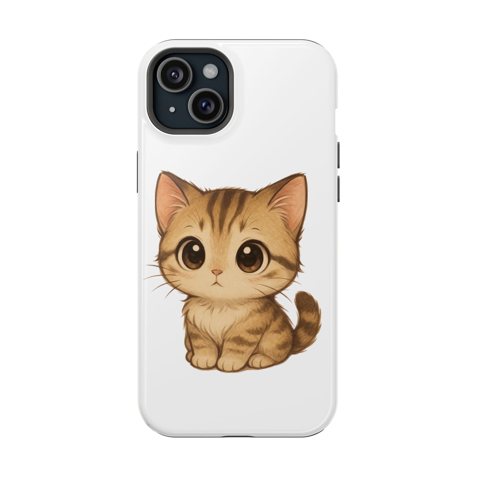 Cute Cat Magnetic iPhone 16 pro max Case – Kawaii Design for Cat Lovers, Unique Gifts for Pet Owners