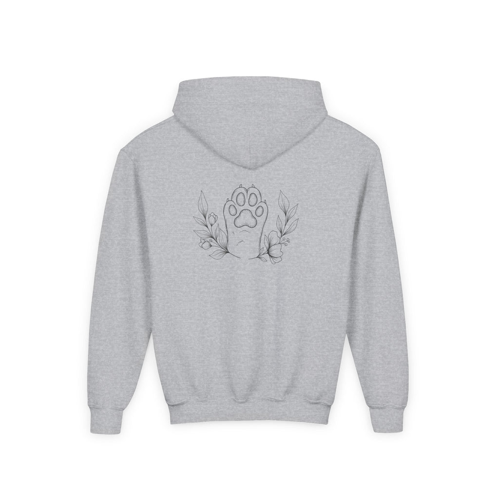 Unified Hands Youth Hoodie - Inspirational Sweatshirt, Gift for Teens, Cozy Lounge Wear, Unique Animal Lover Hoodie, Art-Inspired Apparel