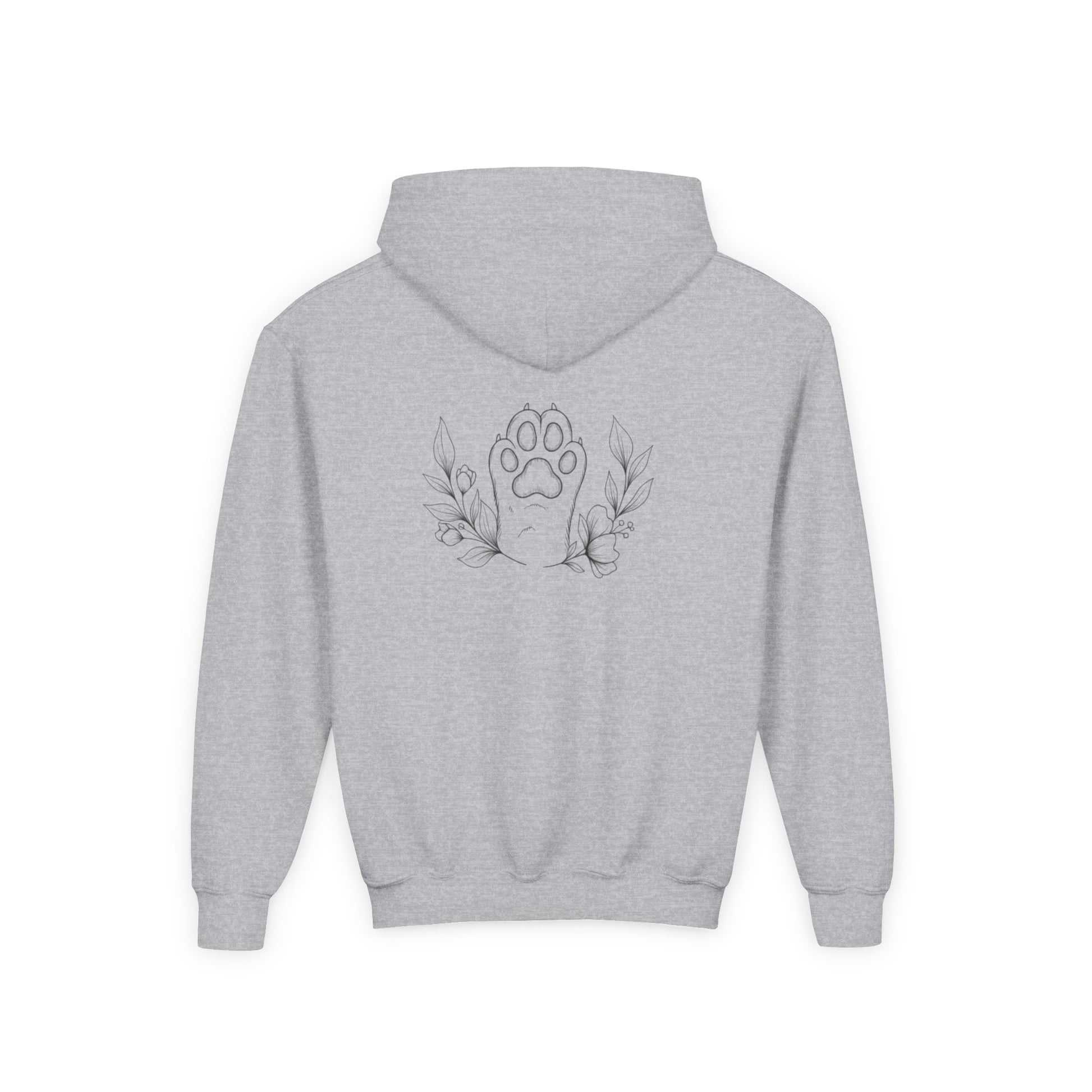 Unified Hands Youth Hoodie - Inspirational Sweatshirt, Gift for Teens, Cozy Lounge Wear, Unique Animal Lover Hoodie, Art-Inspired Apparel