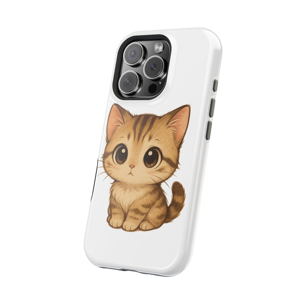 Cute Cat Magnetic iPhone 16 pro max Case – Kawaii Design for Cat Lovers, Unique Gifts for Pet Owners