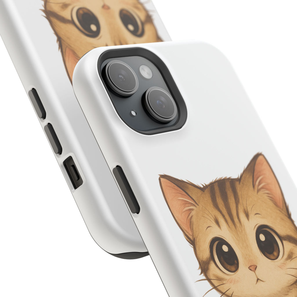 Cute Cat Magnetic iPhone 16 pro max Case – Kawaii Design for Cat Lovers, Unique Gifts for Pet Owners