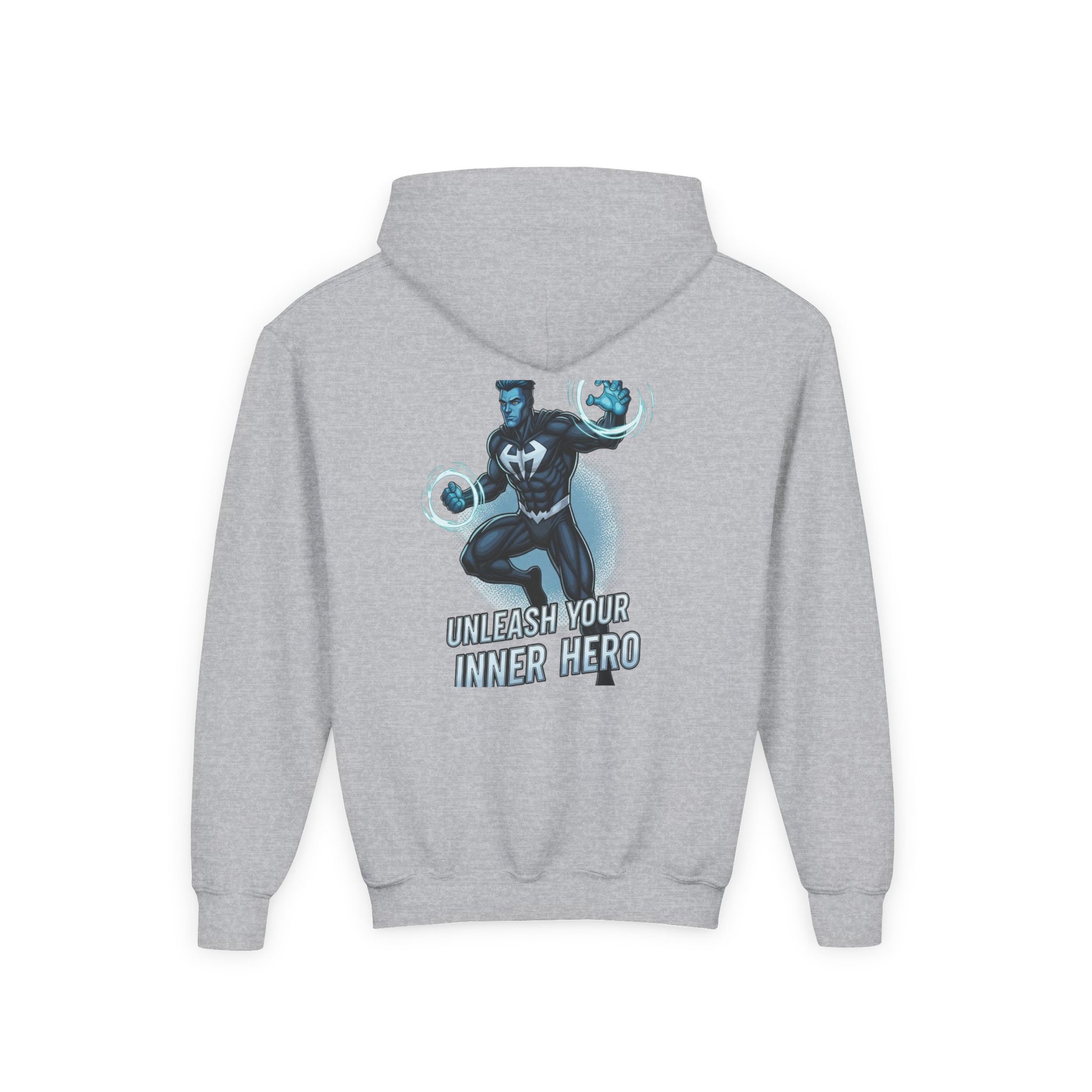 Copy of Superhero Youth Hoodie, Unleash Your Inner Hero Sweatshirt, Kids Gift, Birthday Present, Comic Character Apparel, Cool Hoodie, Cozy Wear
